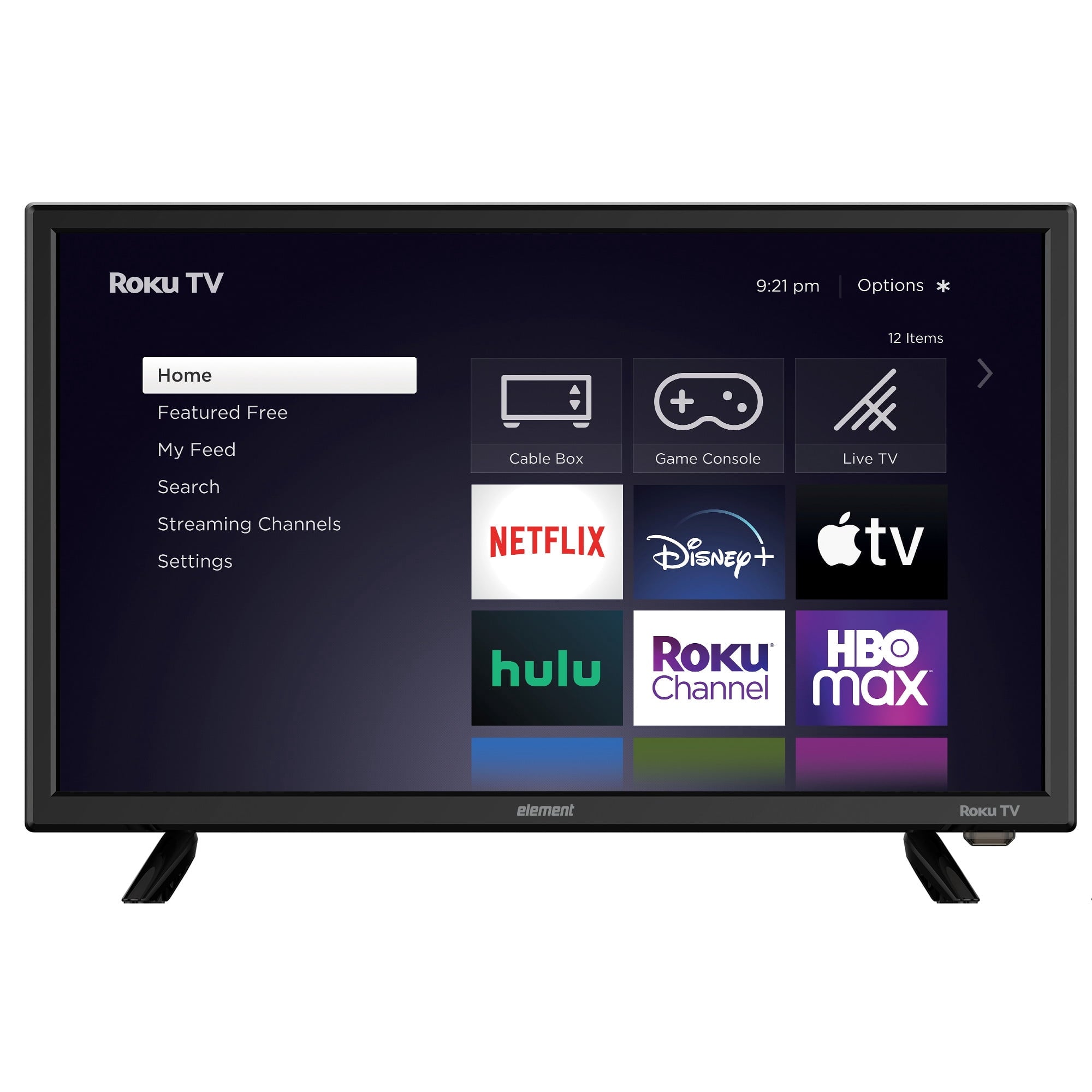 Element 24-Inch 720P HD Smart Roku TV with Streaming Stick - Perfect for Dorm Rooms, Bedrooms & Small Spaces (Model E1AA24R)