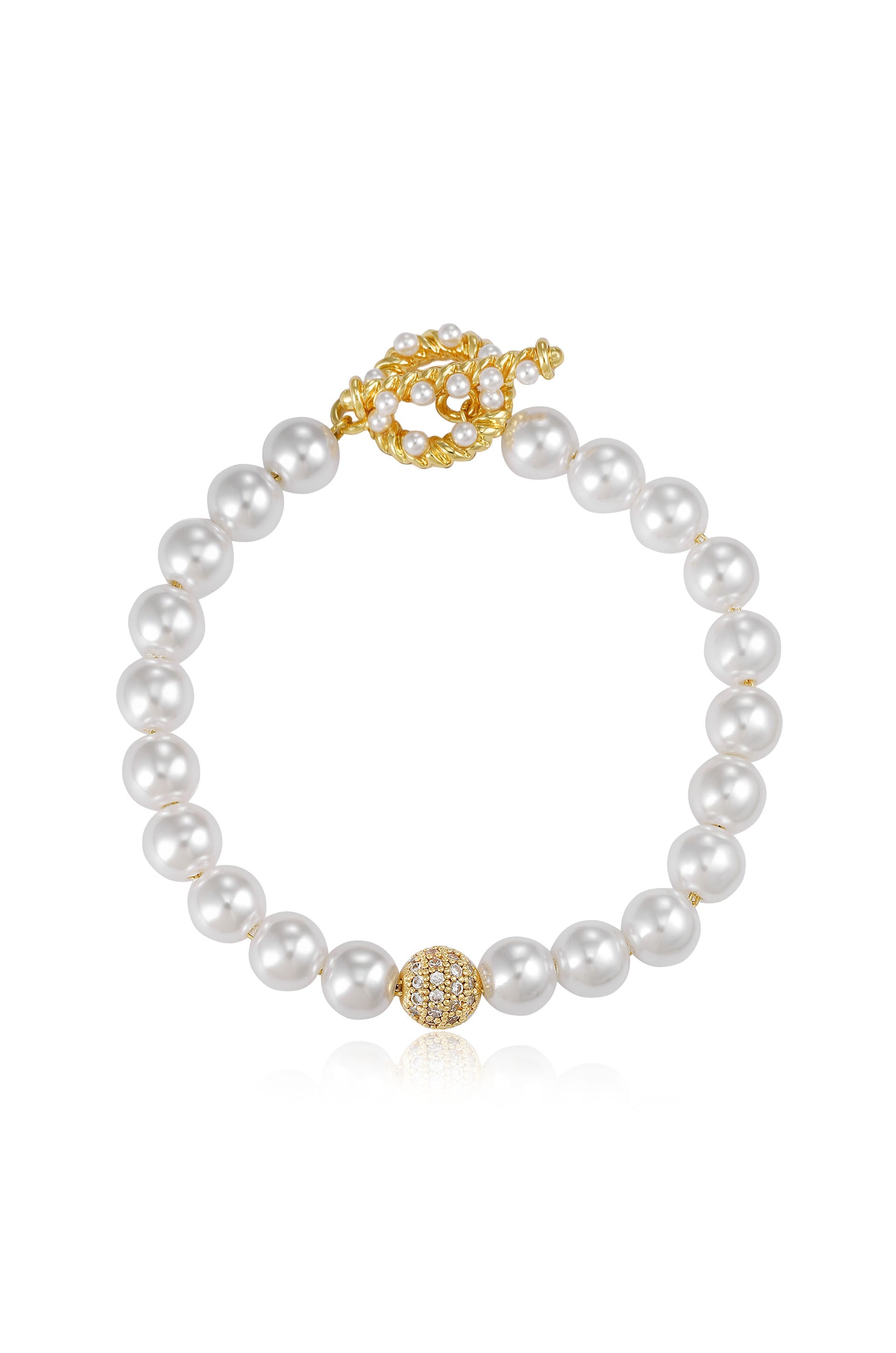 Elegant Pearl Sweetheart Bracelet for Women - Dainty Heart Charm Jewelry Gift for Her - Perfect for Valentine's Day, Anniversary & Romantic Occasions