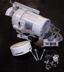 Heavy Duty Industrial Sewing Machine Motor - Low Speed Clutch Motor for Leather, Canvas & Upholstery - Perfect for Professional Tailoring & Leather Crafting