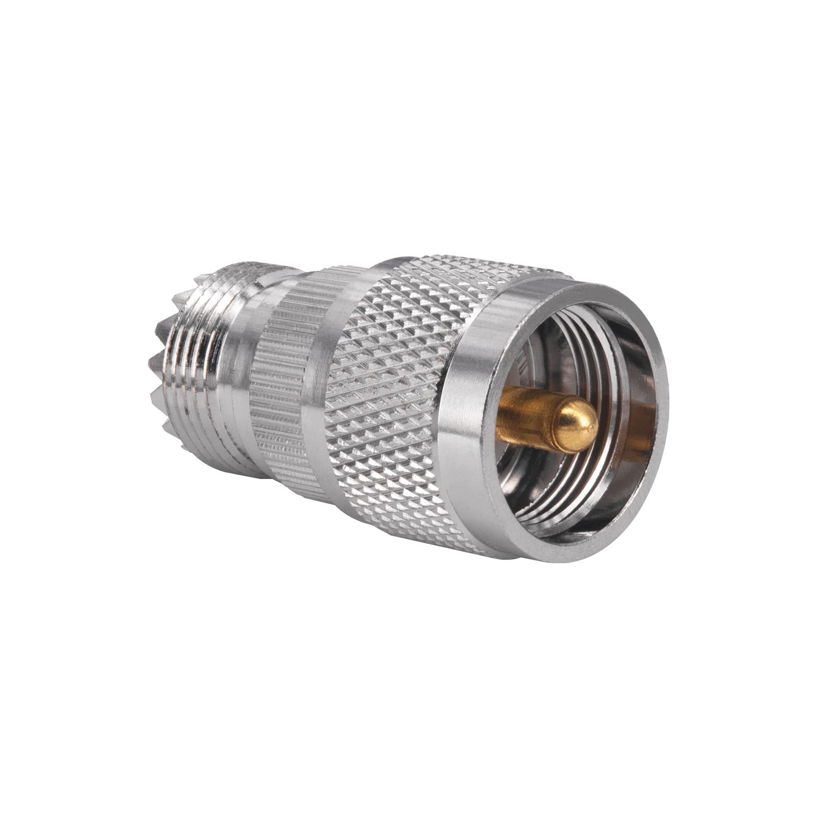 Boobrie UHF Male to Female Coax Connector PL259 to SO239 CB Radio Adapter - RF Coaxial Cable Connectors for Ham Radio, Two Way Radio, Amateur & Marine VHF Radio - Pack of 2 - Perfect for Antenna Installations & Radio Communication Setups