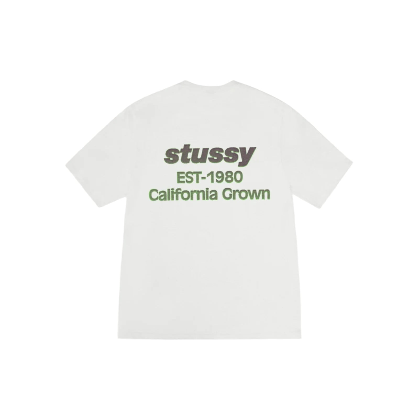Stussy California Grown Pigment Dyed T-Shirt for Men | Vintage Washed Cotton Streetwear Tee | Perfect for Casual Outfits, Street Style & Summer Fashion