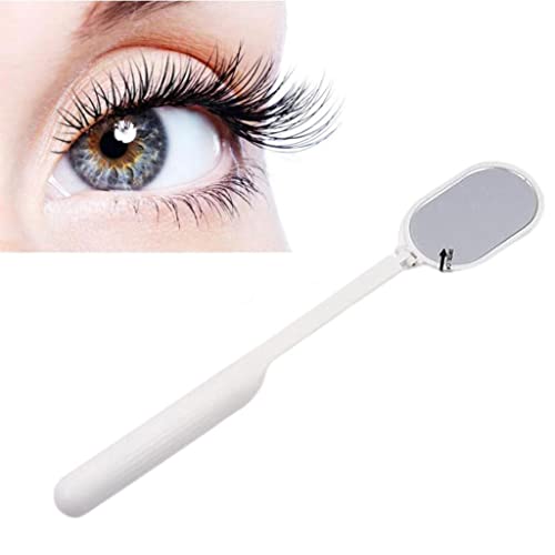 Siah Beauty Professional Eyelash Extension Inspection Mirror - White | Lash Extension Tool for Perfect Application | Ideal for Lash Artists, Salons & Home Use