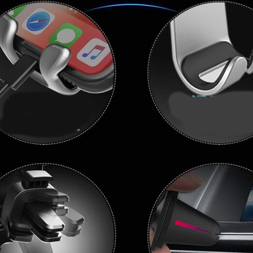 UKCOCO Multi-Function Car Phone Holder - Adjustable Dashboard & Air Vent Phone Stand with Secure Buckle, Cute Dull Bear Design for iPhone & Android Smartphones - Perfect for Driving, Navigation & Hands-Free Calls