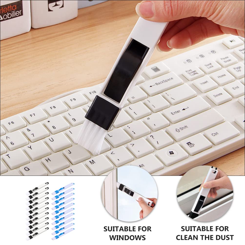 20pcs Car Wash Kit with Cleaning Brush & Dustpan - for Windows, Keyboard & Car Gaps
