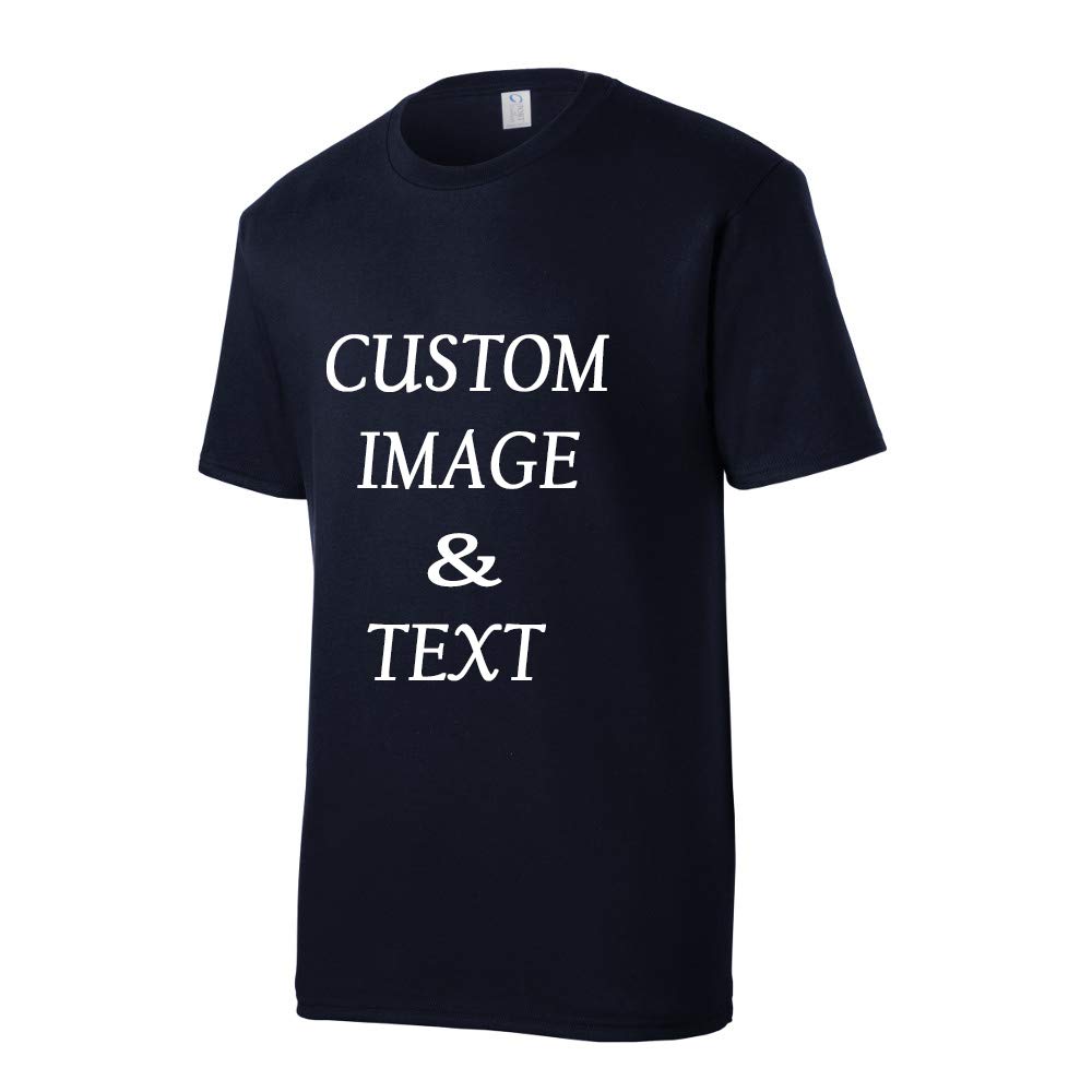 Custom Personalized T-Shirts - Upload Photos & Text - Unique Custom Gifts for Men & Women - Perfect for Birthdays, Anniversaries & Family Reunions