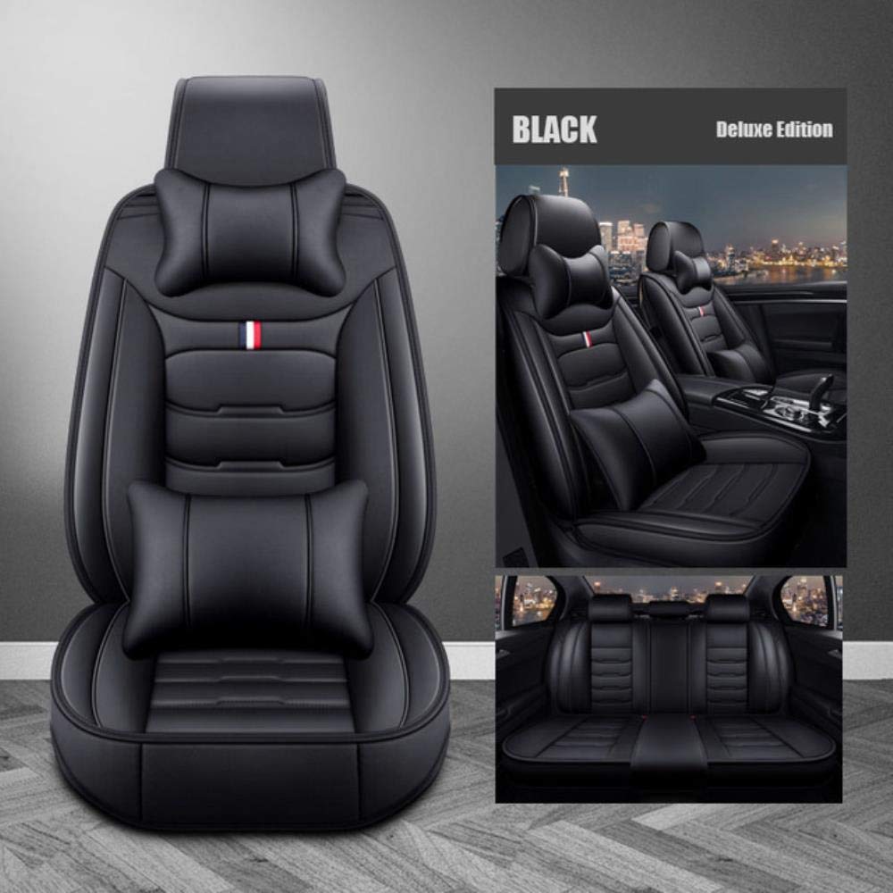 Universal Car Seat Covers Full Set - Compatible with Ford Everest, Territory, Explorer, Mustang & Ranger | Premium Auto Seat Protectors | Waterproof & Coffee-Resistant | Perfect for Road Trips, Daily Commute & Family Travel