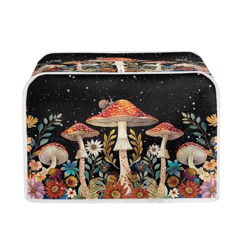 mushroom flower black