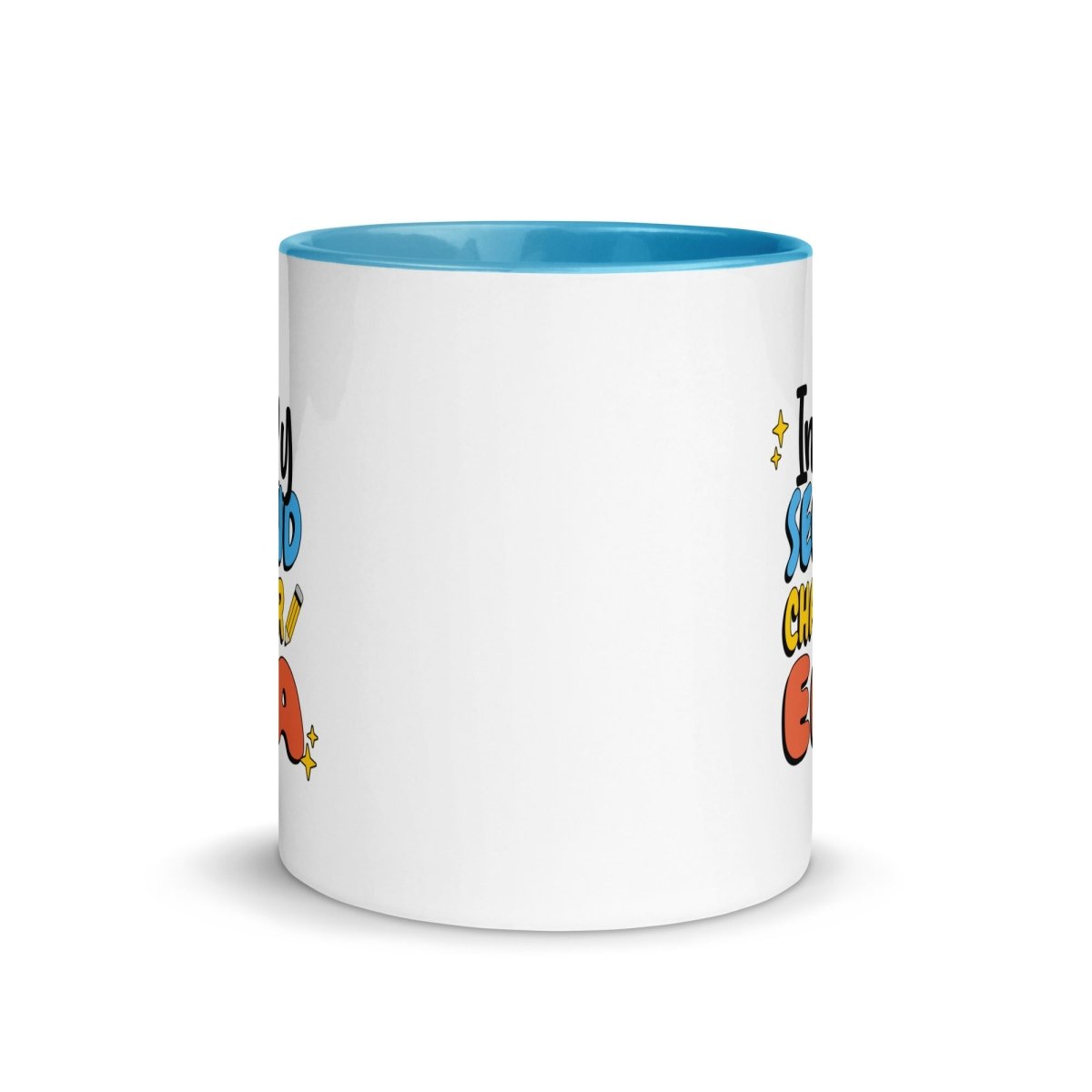 Second Chapter Era Colorful Coffee Mug - 16oz Ceramic Tea Cup with Handle, Perfect for Home, Office & Gifts | Dishwasher & Microwave Safe