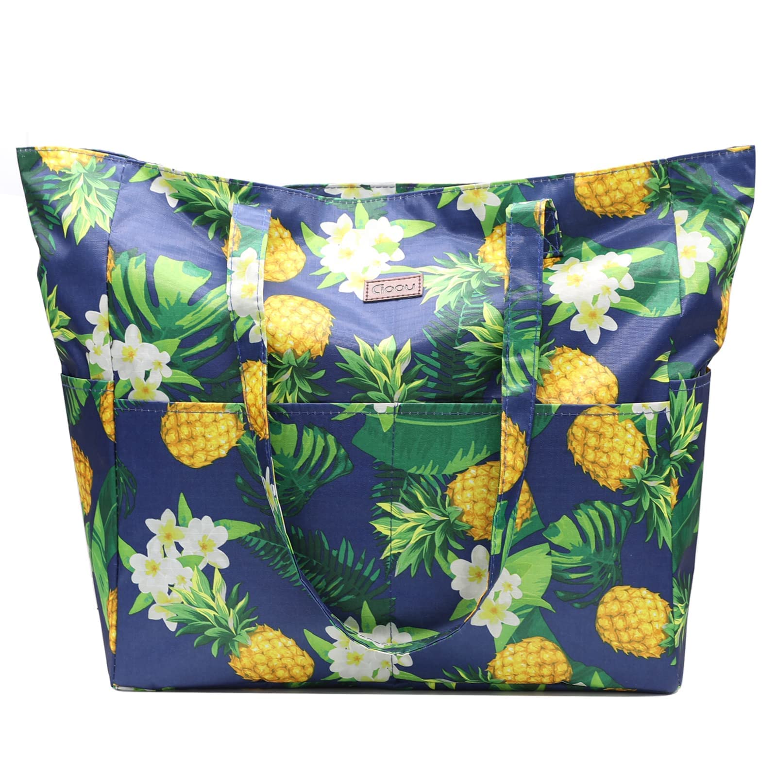 Waterproof Beach Bag - Large Lightweight Tote for Gym, Pool & Travel | Top Zip