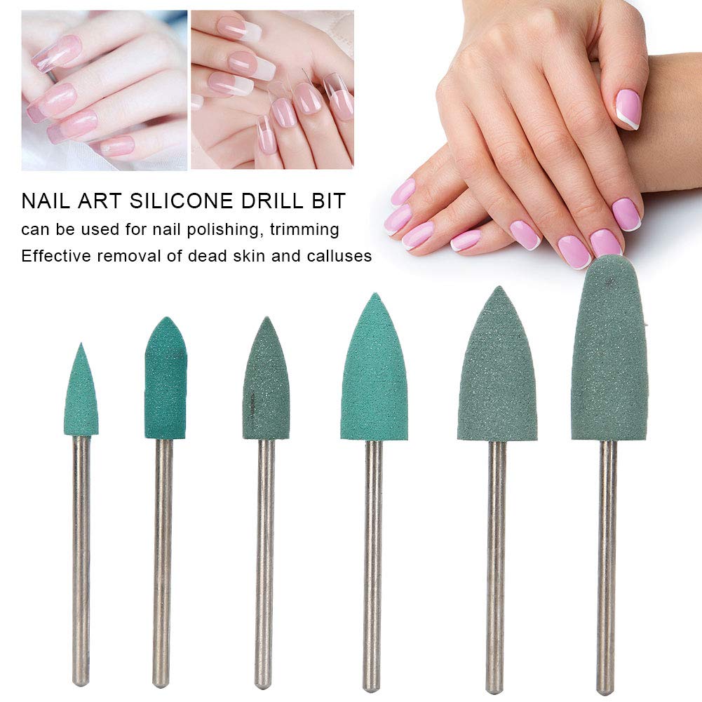 Professional Safe Nail Drill Bits Set - Alloy Nail Grinding Heads for Salon & Home Use - Perfect for Gel Nails, Callus Removal & Cuticle Care (Set 01) - Ideal for Manicures, Pedicures & Nail Art