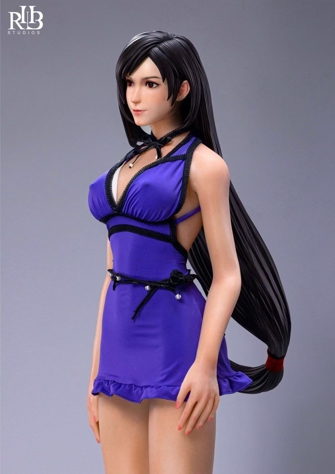 RHB Studio Tifa Lockhart Cosplay Costume - Final Fantasy 7 Remake Outfit for Halloween, Anime Conventions & Cosplay Events