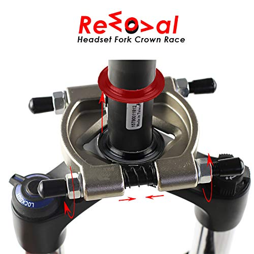 Professional Bike Headset Fork Crown Race Removal Tool - Durable Crown Race Remover for Bicycle Maintenance & Repair - Perfect for DIY Bike Mechanics & Bike Shops