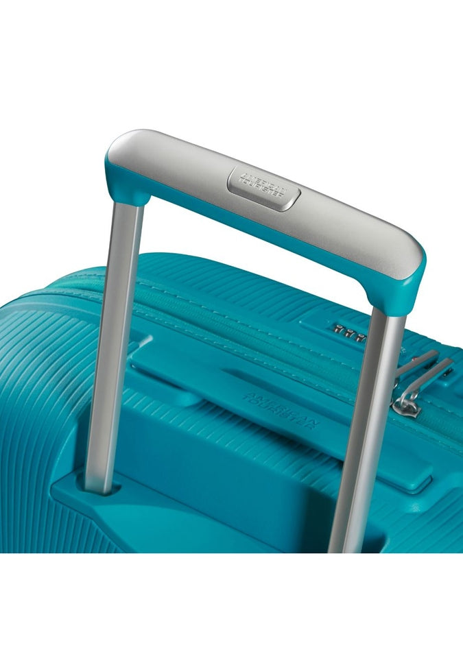 American Tourister StarVibe Medium Spinner Luggage - 24 Inch Expandable Carry On Suitcase with 360° Spinner Wheels for Travel, Business Trips & Vacations