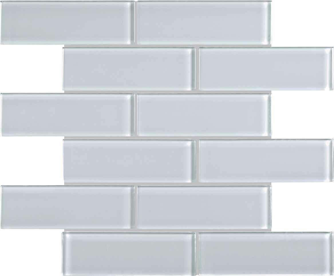 Soft Blue Glass Subway Tile 2