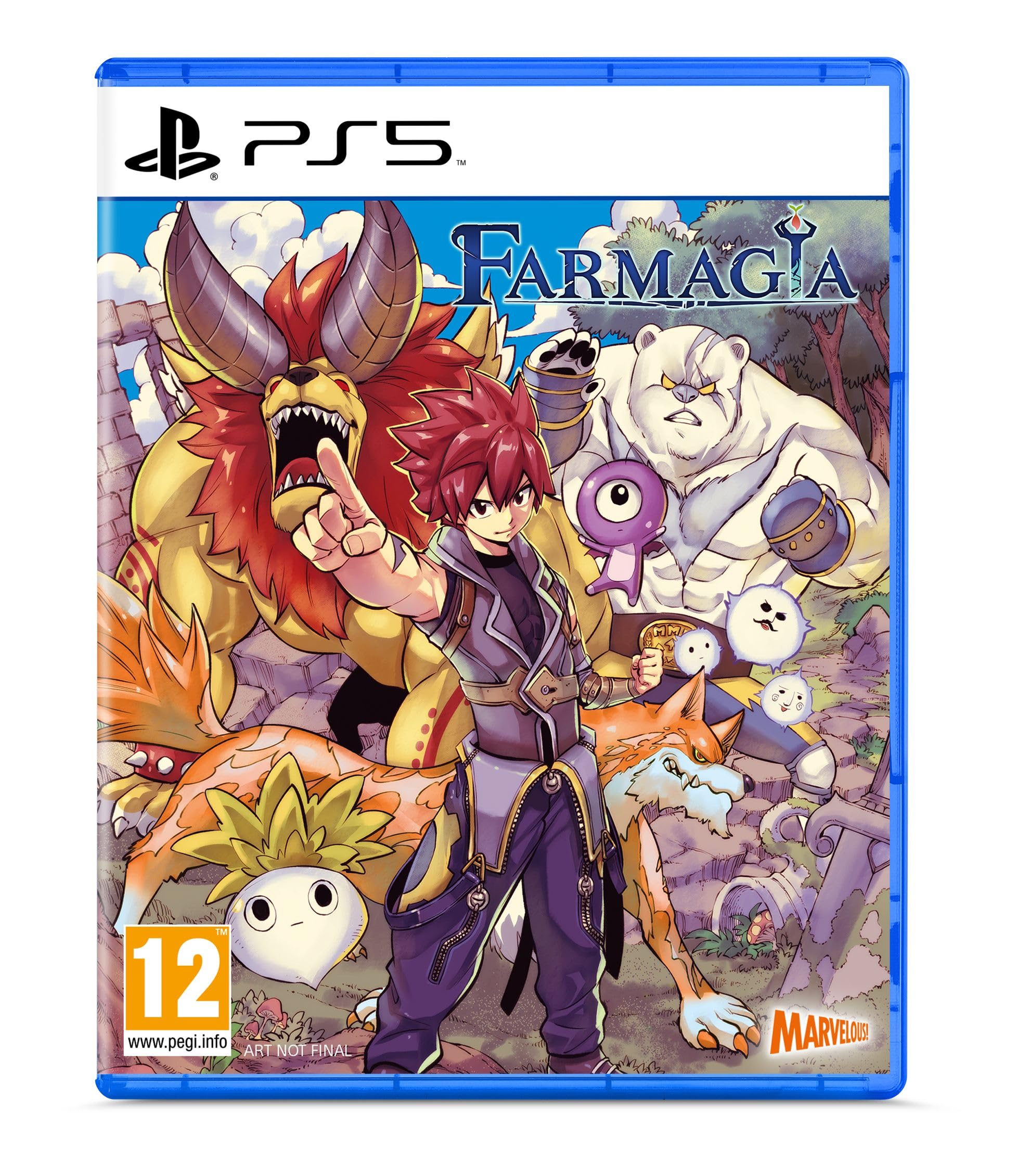 Farmagia - PlayStation 5 Game | JRPG Adventure for PS5 | Epic Fantasy RPG with Stunning Graphics - Perfect for Anime & Fantasy Game Fans