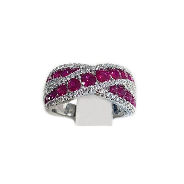 14K White Gold Ruby Ring for Women – Elegant & Durable Engagement, Wedding, or Gift Jewelry – Perfect for Anniversaries, Proposals & Special Occasions