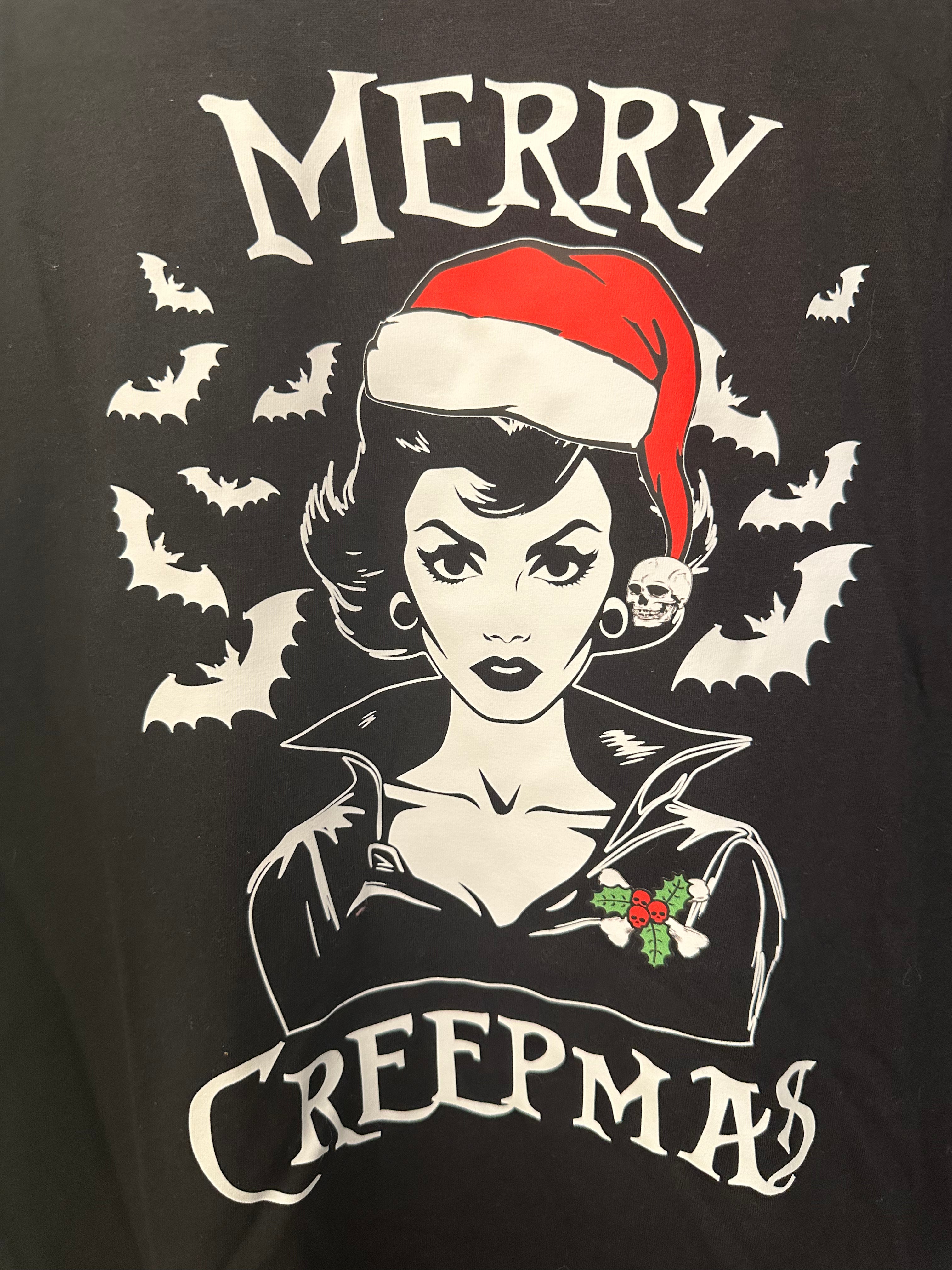 Merry Creepmas 24556309 - Spooky Christmas Decorations for Halloween & Holiday Parties