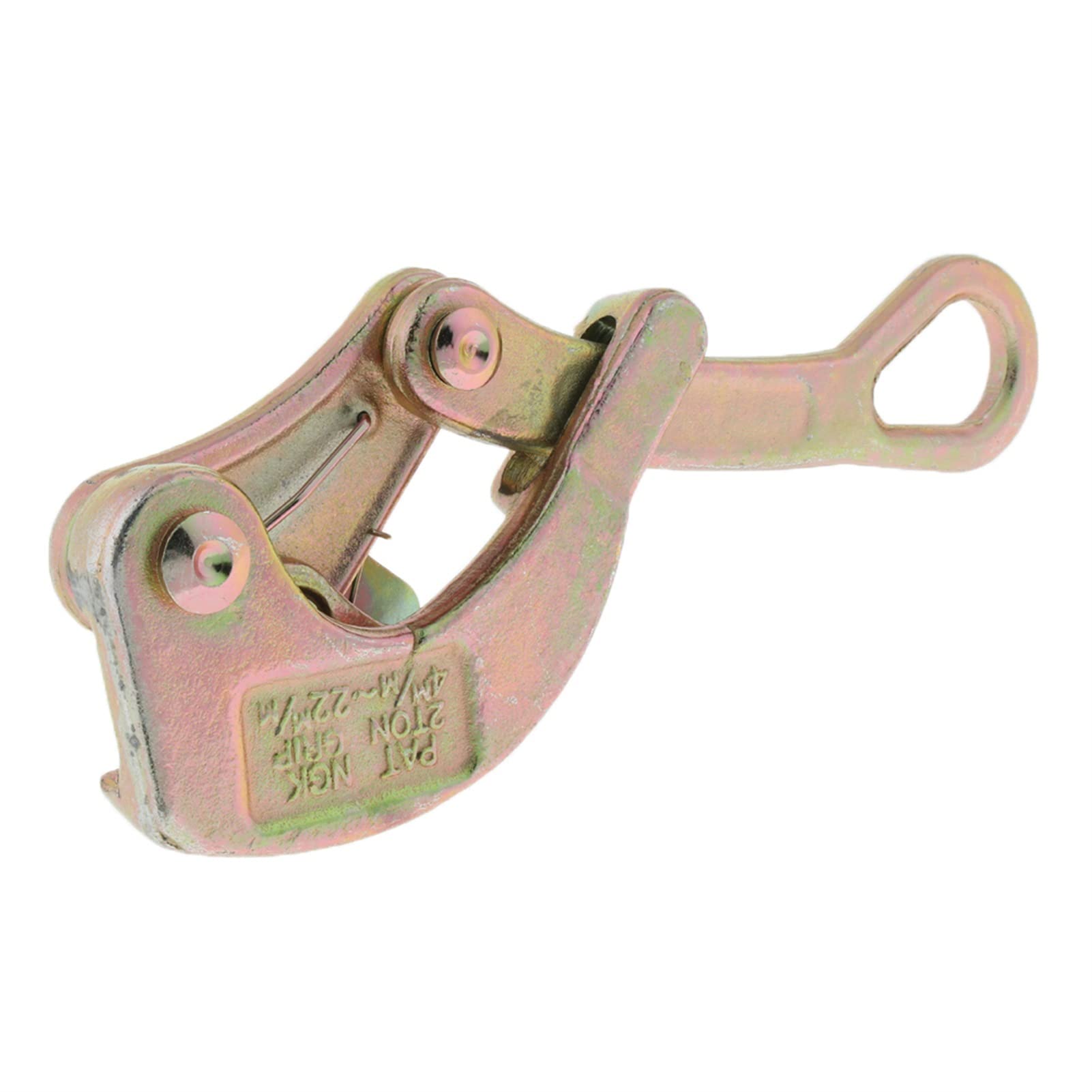 Heavy Duty Hydraulic Wire Grip Clamp - 2 Ton Insulated Wire Pulling & Tightening Tool for Electrical Work, Automotive Repair & Industrial Use - Perfect for Home, Car, Factory & Construction Sites