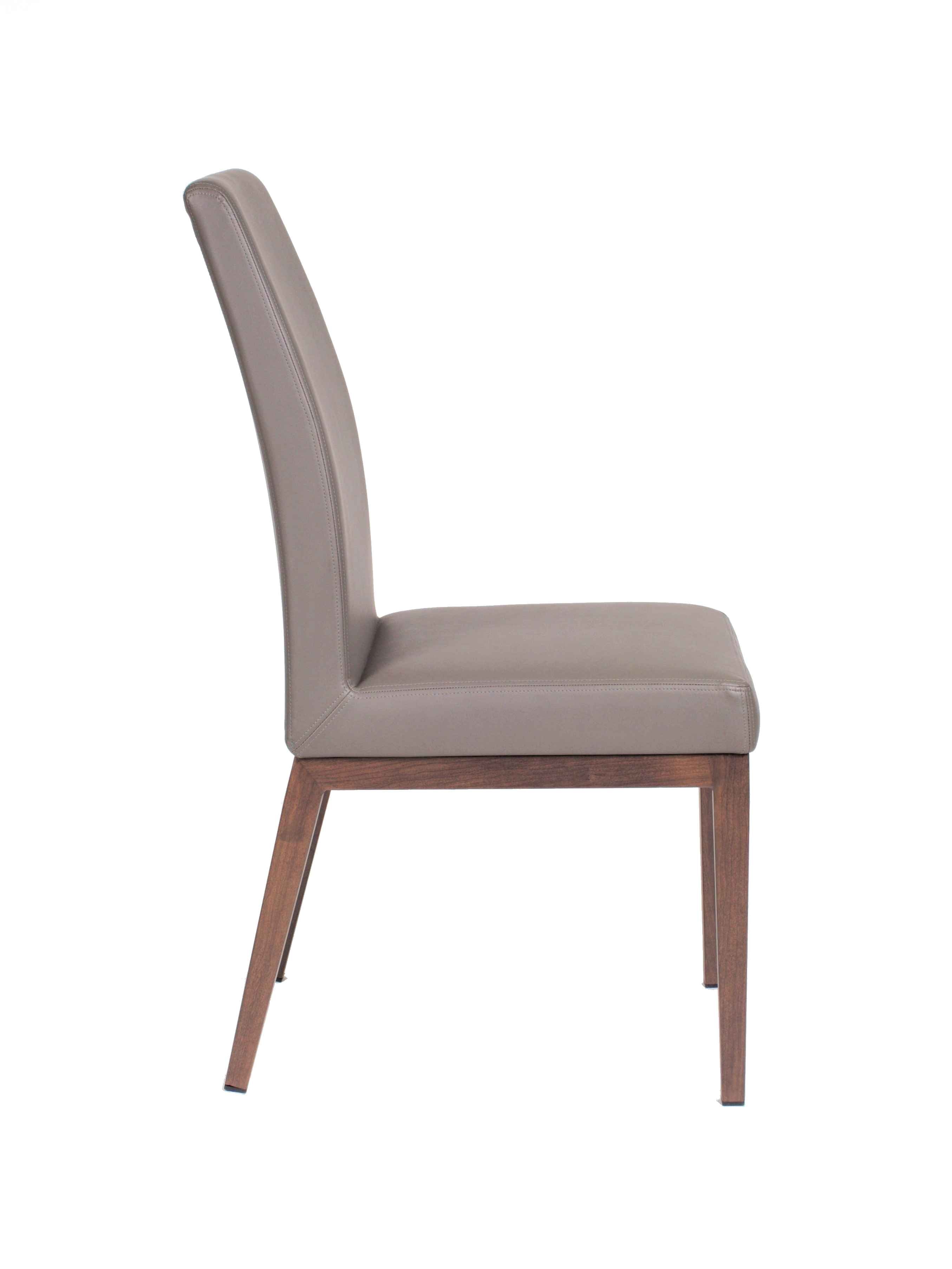 Erika Grey Upholstered Chair - Modern Accent Seating for Living Room, Bedroom & Office - Comfortable & Stylish Home Decor