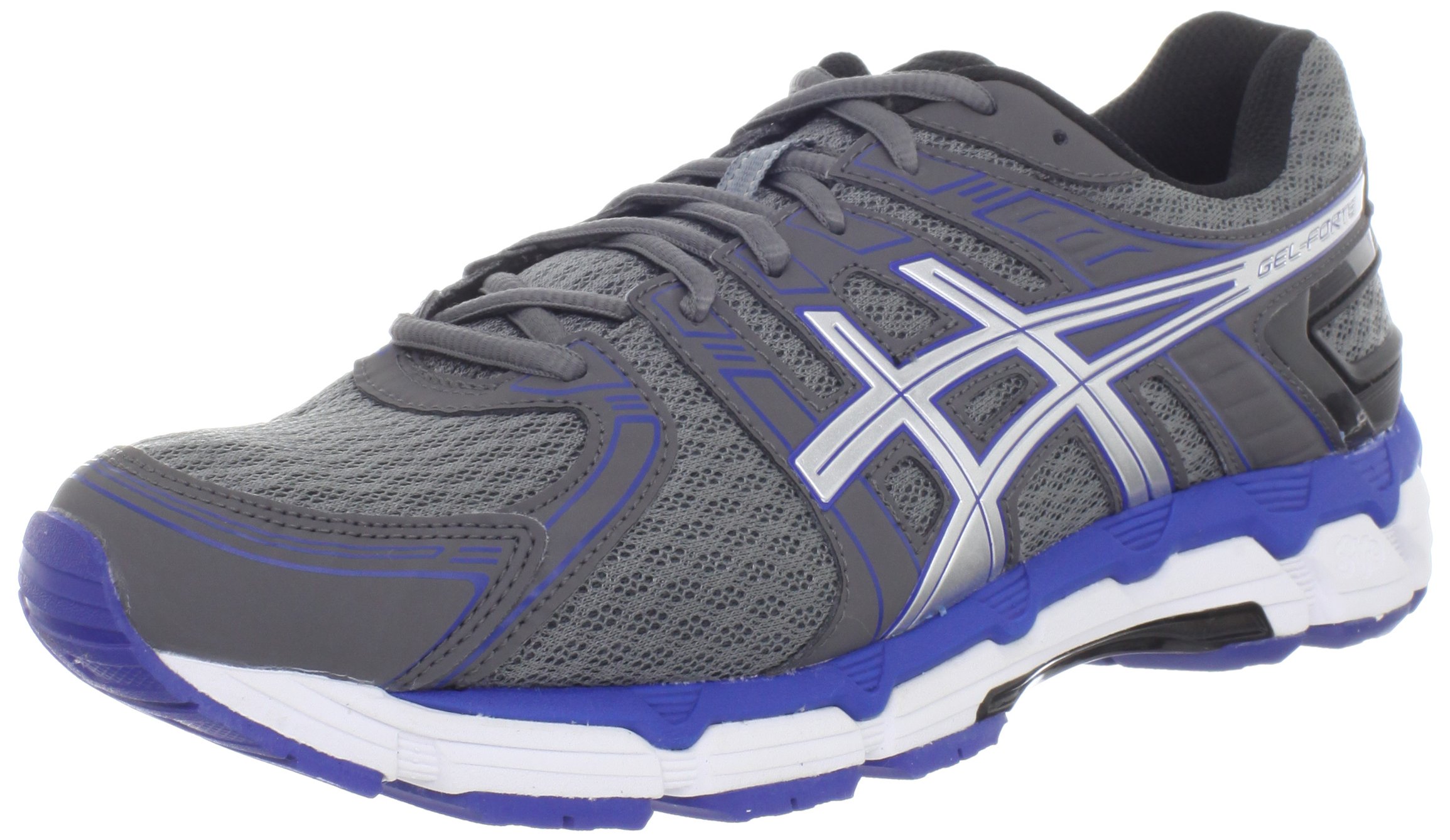 ASICS Men's GEL-Forte Running Shoes - Lightweight Cushioned Athletic Sneakers for Jogging, Gym & Outdoor Workouts | Breathable Mesh Comfort for Daily Training & Fitness Activities