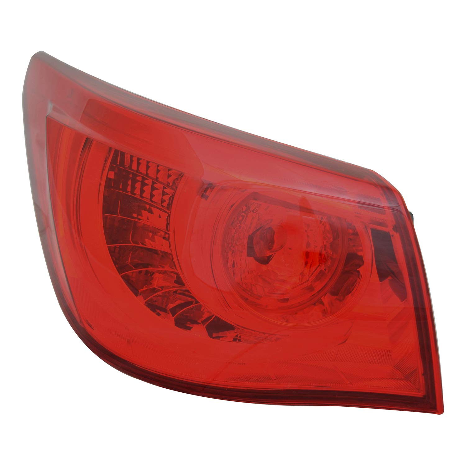 Replacement Driver Side Outer Tail Light Assembly - CRSHL07134 | Compatible with Multiple Car Models | Perfect for Night Driving & Safety Enhancement