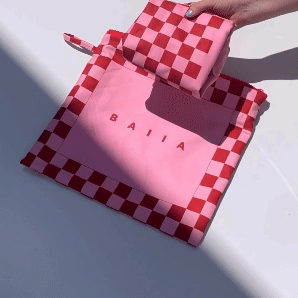 Eco-Friendly Waterproof Bikini Bag - Sustainable Swimwear Storage Pouch - Perfect for Beach, Pool & Travel Accessories