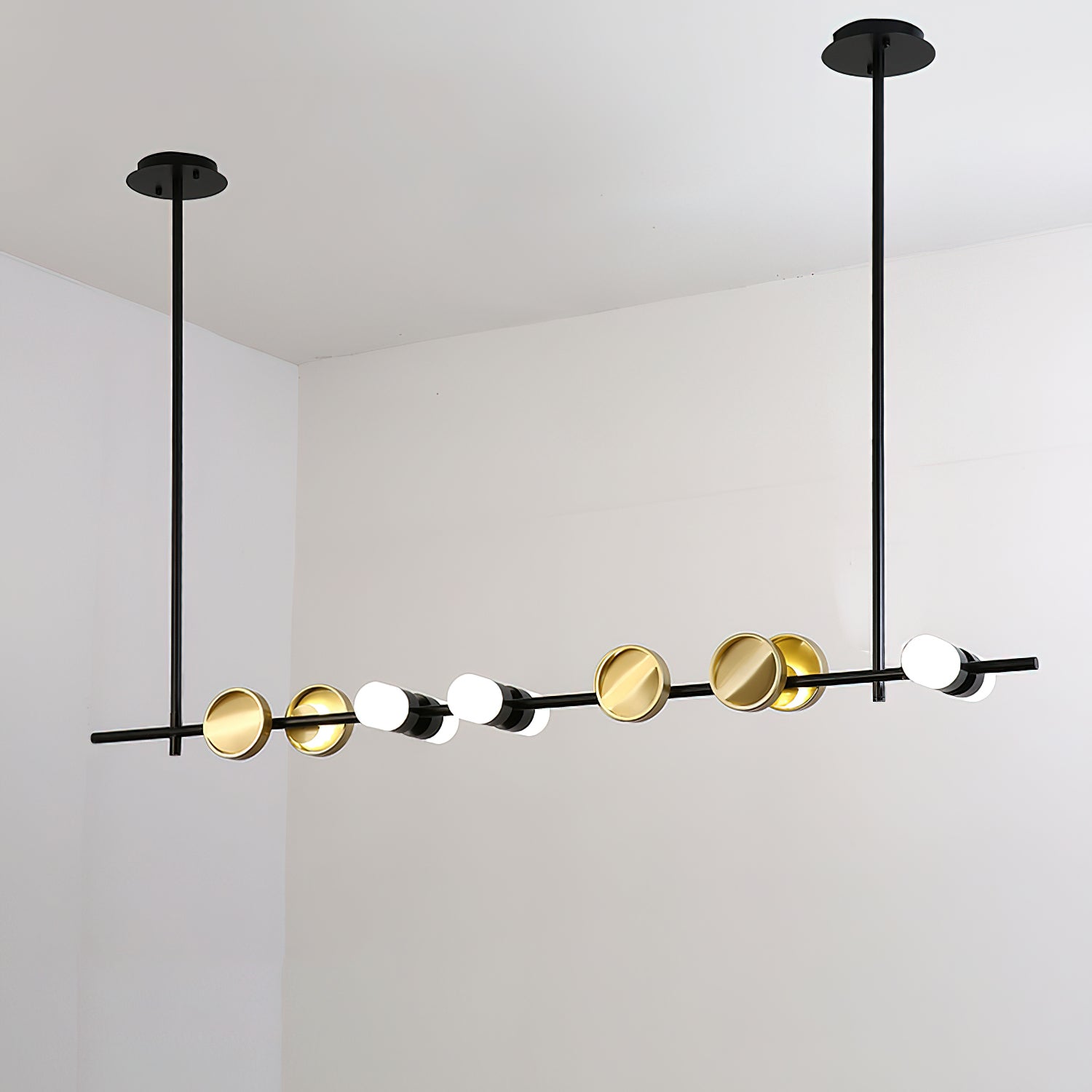 Modern Cilon Disc Pendant Light - Sleek Minimalist Ceiling Fixture for Dining Room, Kitchen Island & Living Room Decor - Energy Efficient LED Hanging Light for Home & Office