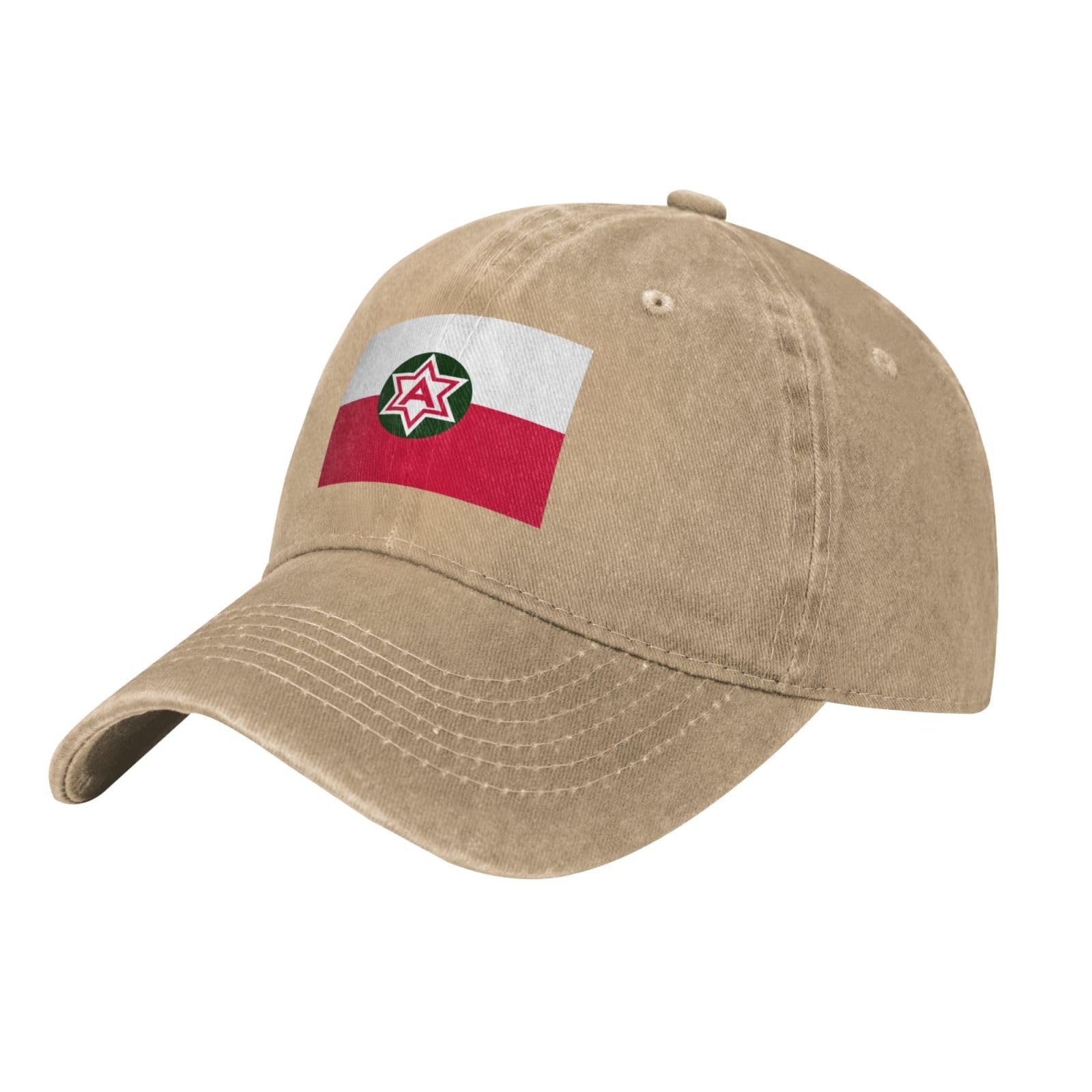 Sixth United States Army Baseball Cap - Adjustable Washed Cotton Hat for Men & Women - Vintage Military Style Golf & Dad Hat for Outdoor Sports, Casual Wear