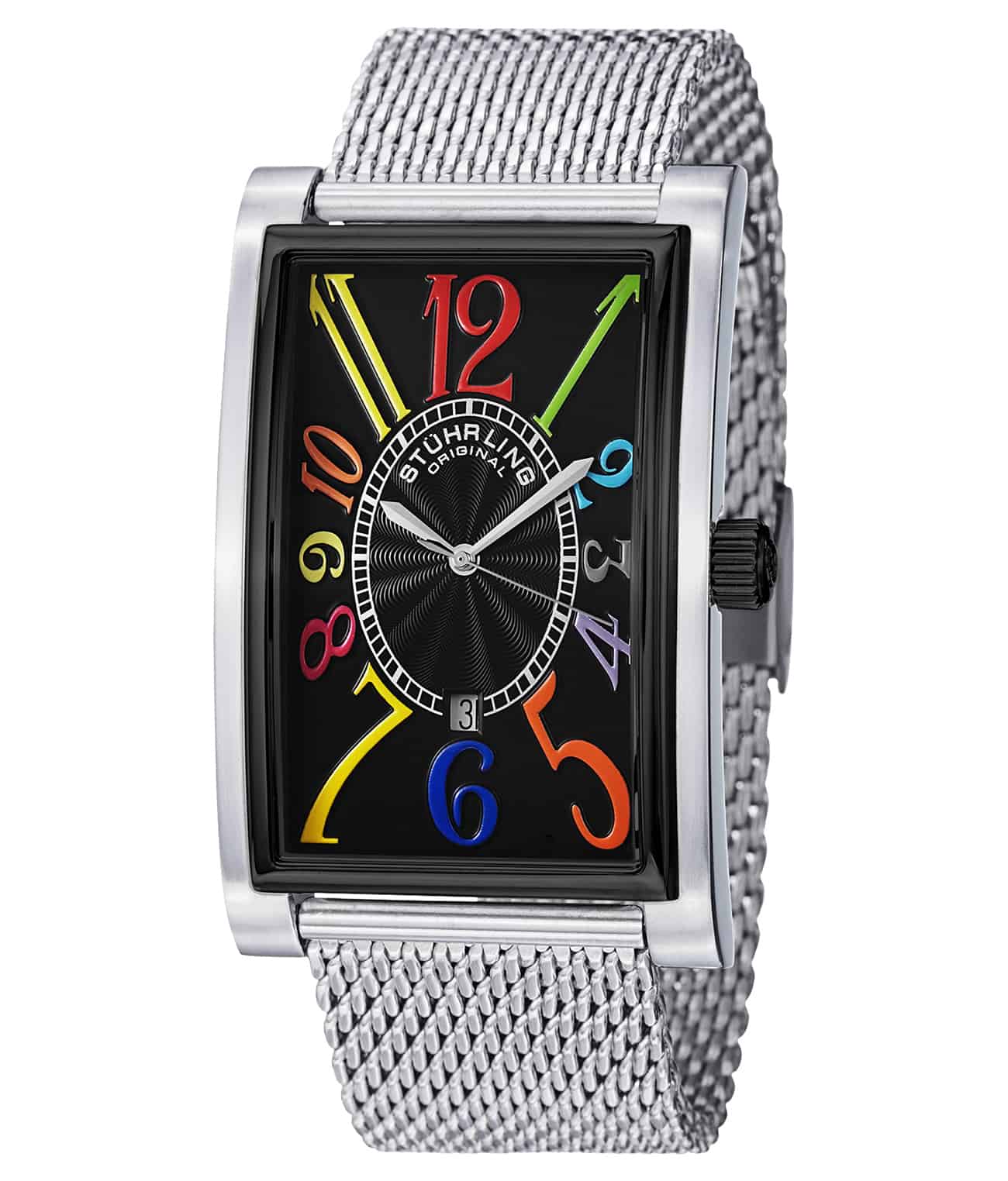 Black Dial / Silver Case / Silver Stainless Steel Bracelet 2