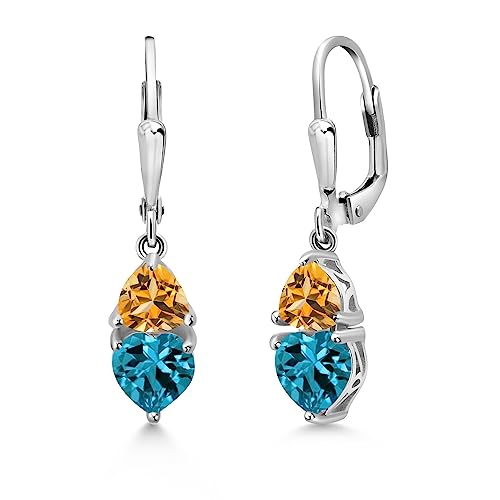 London Blue Topaz and Citrine