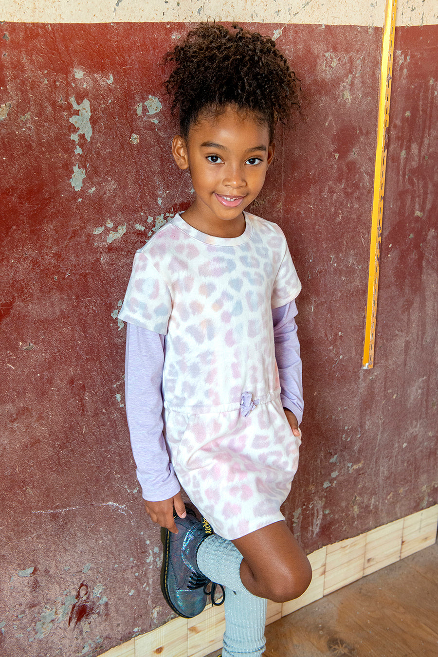 Appaman Jess Happy Leopard Print Girls Dress - Cute Animal Print Party Outfit for Toddler & Kids (Perfect for Birthday, Holiday & Special Occasions)