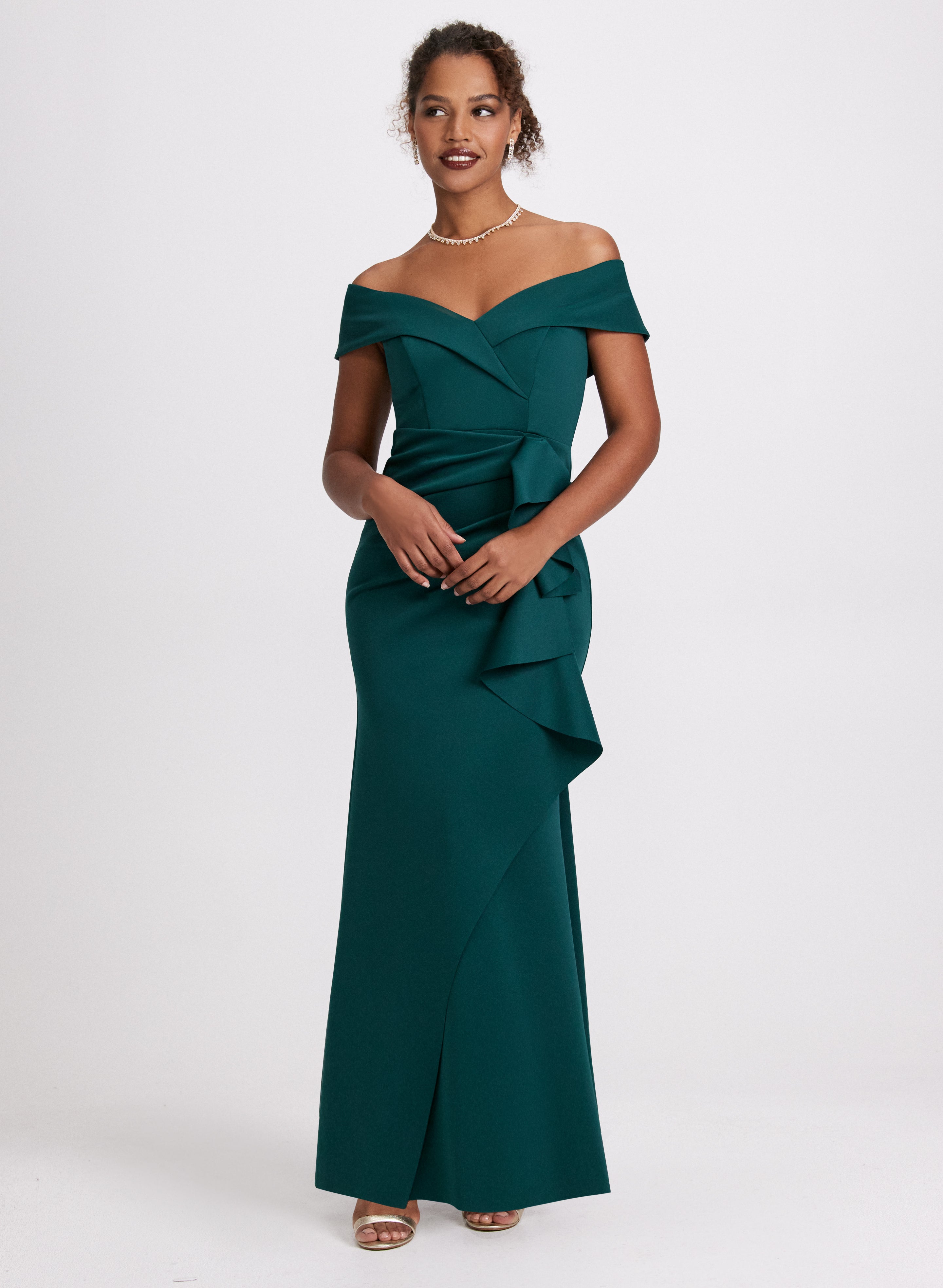 Elegant Cascade Ruffle Dress for Women - Flowy Summer Maxi Dress with Tiered Layers | Perfect for Beach Vacations, Weddings & Date Nights