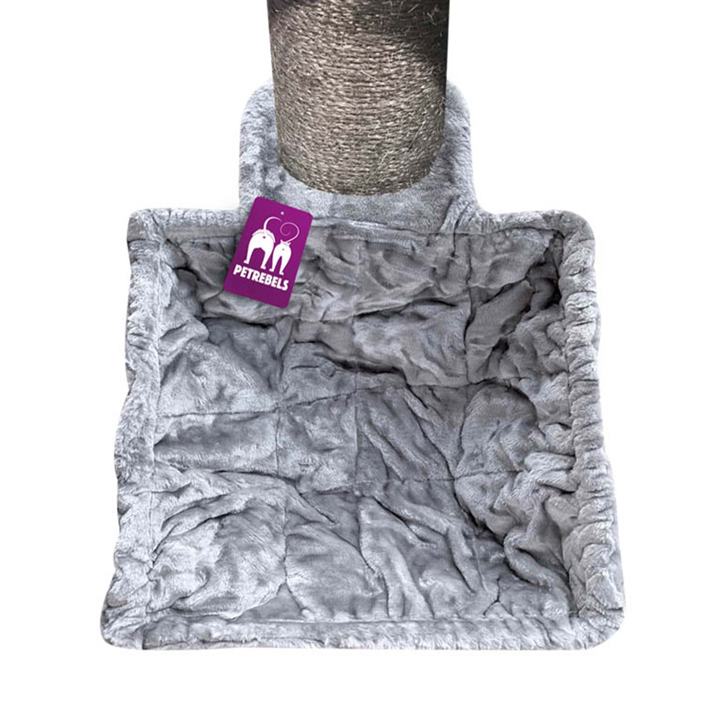 Premium Pet Hammock Bed - Cozy Square Sleeper for Cats & Dogs - Perfect for Indoor Lounging & Window Relaxation