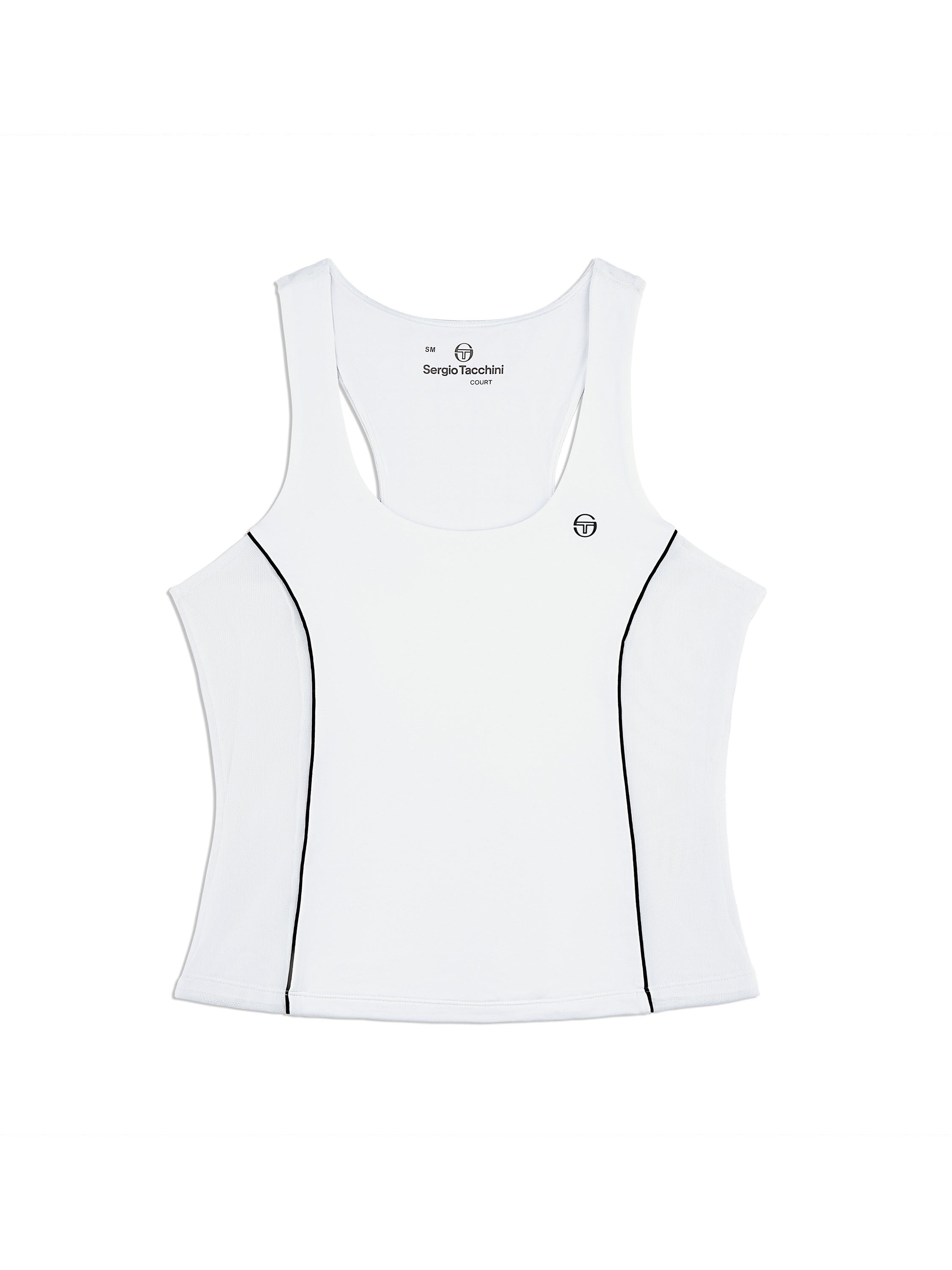 Tessa Scoop Neck Tank Top for Women - Soft Stretch Comfortable Casual Wear - Brilliant White - Perfect for Summer, Layering & Everyday Outfits