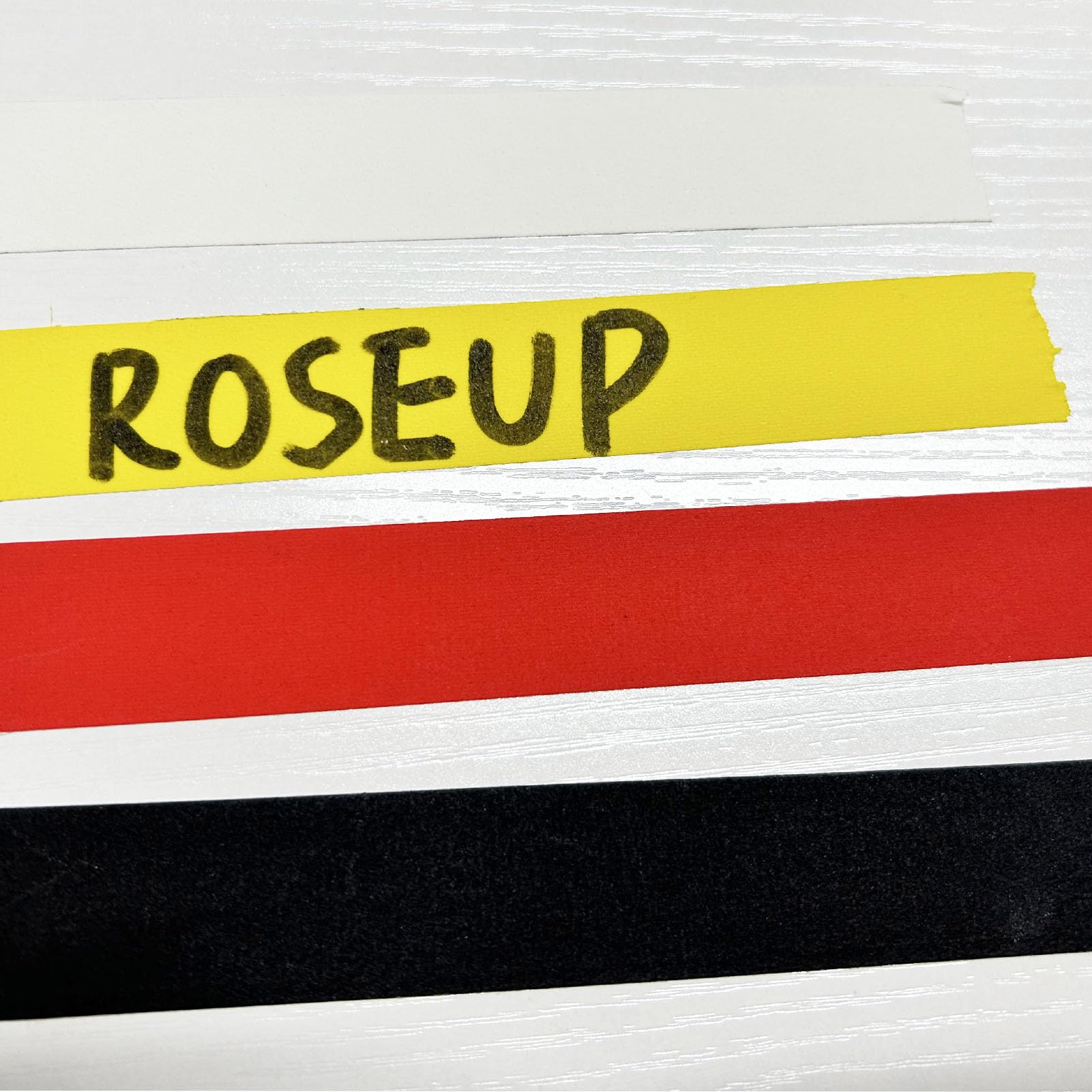 ROSEUP 1 Inch x 33 Yards White Gaffer Tape - Heavy Duty Cloth Matte Tape, Waterproof, Non-Reflective, Easy Tear for Stage, Photography, Film Production & DIY Projects
