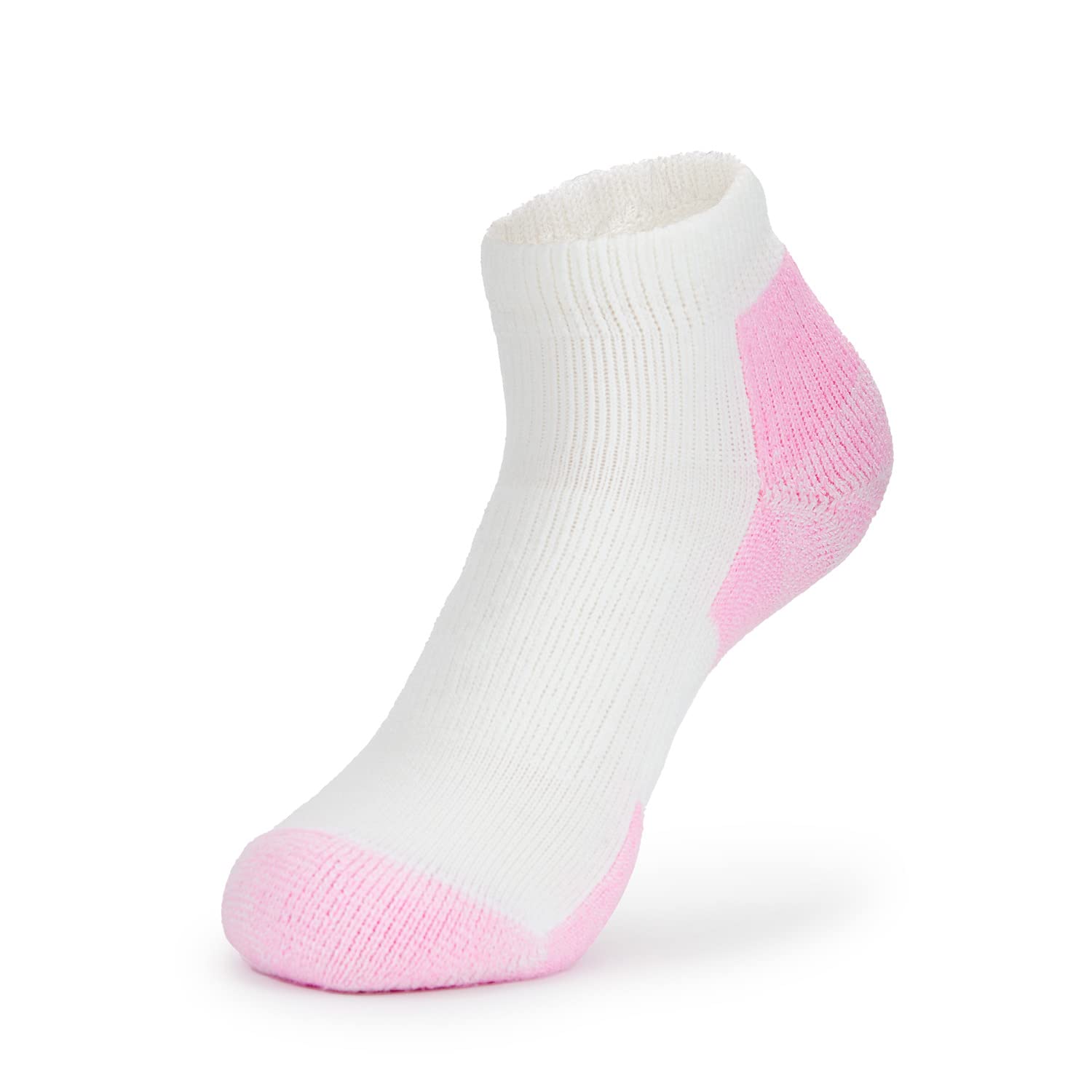 Thorlos Women's DMX Max Cushion Distance Walking Socks - Ankle Socks for Running, Hiking & All-Day Comfort - Best for Athletes & Active Lifestyles