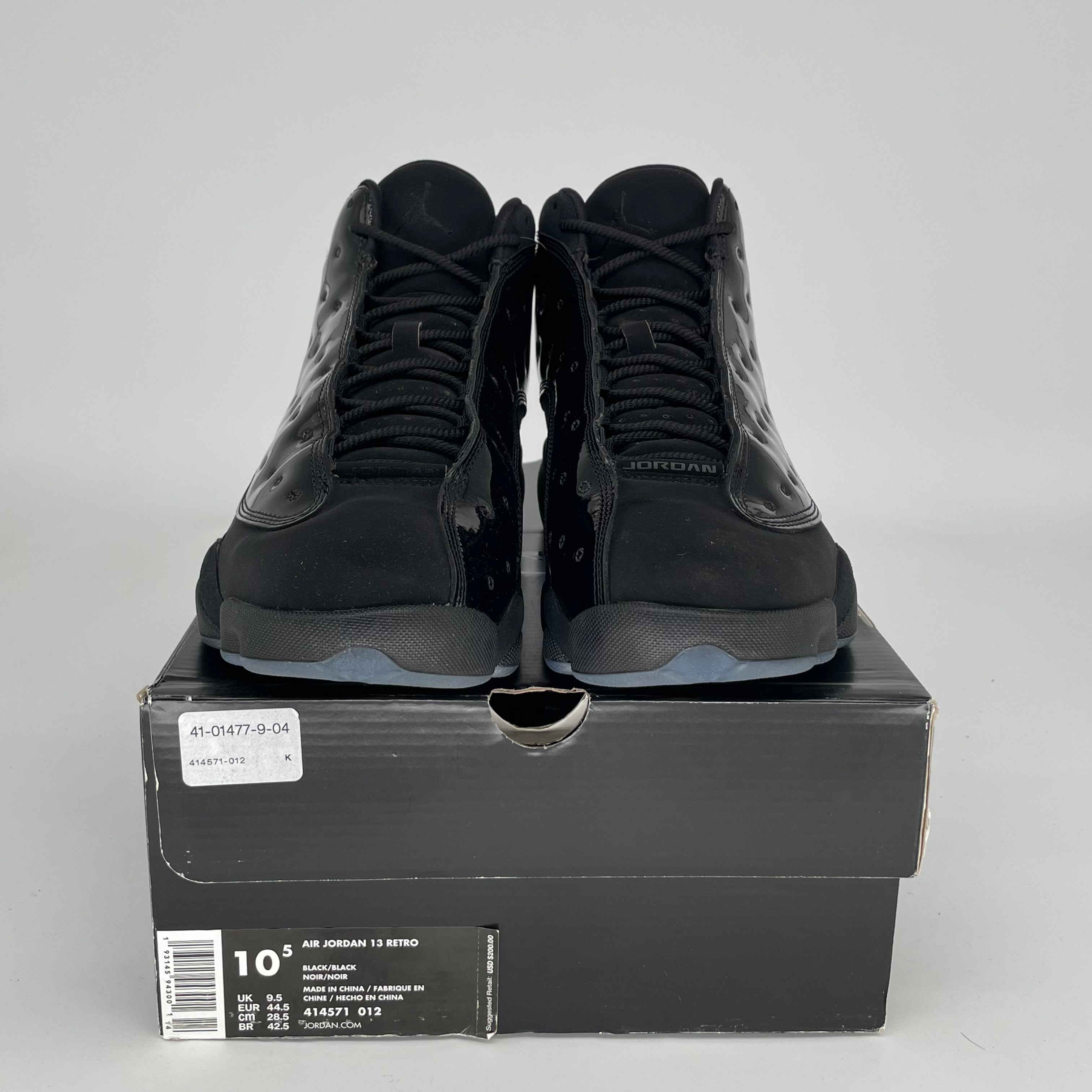 Original Title: AIR JORDAN 13 CAP AND GOWN SIZE 10.5 414571 012   Optimized Title: **Air Jordan 13 Retro 
