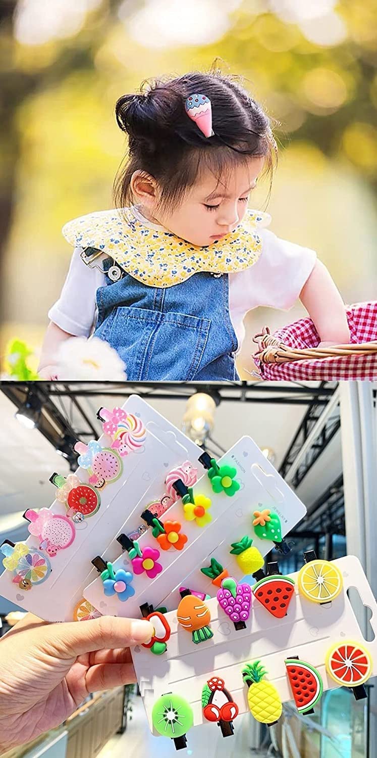 Dishita Creations Mini Claw Hair Clips Set - 40-Piece Mixed Colors for Baby Girls, Kids & Women | Perfect for School, Parties & Everyday Hairstyles