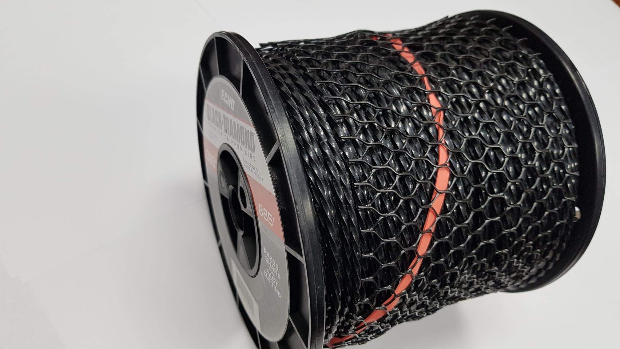 Echo 330095073 Black Diamond Trimmer Line 3lbs .095 Inch - Professional Weed Eater String for Lawn Mower & Garden Trimming