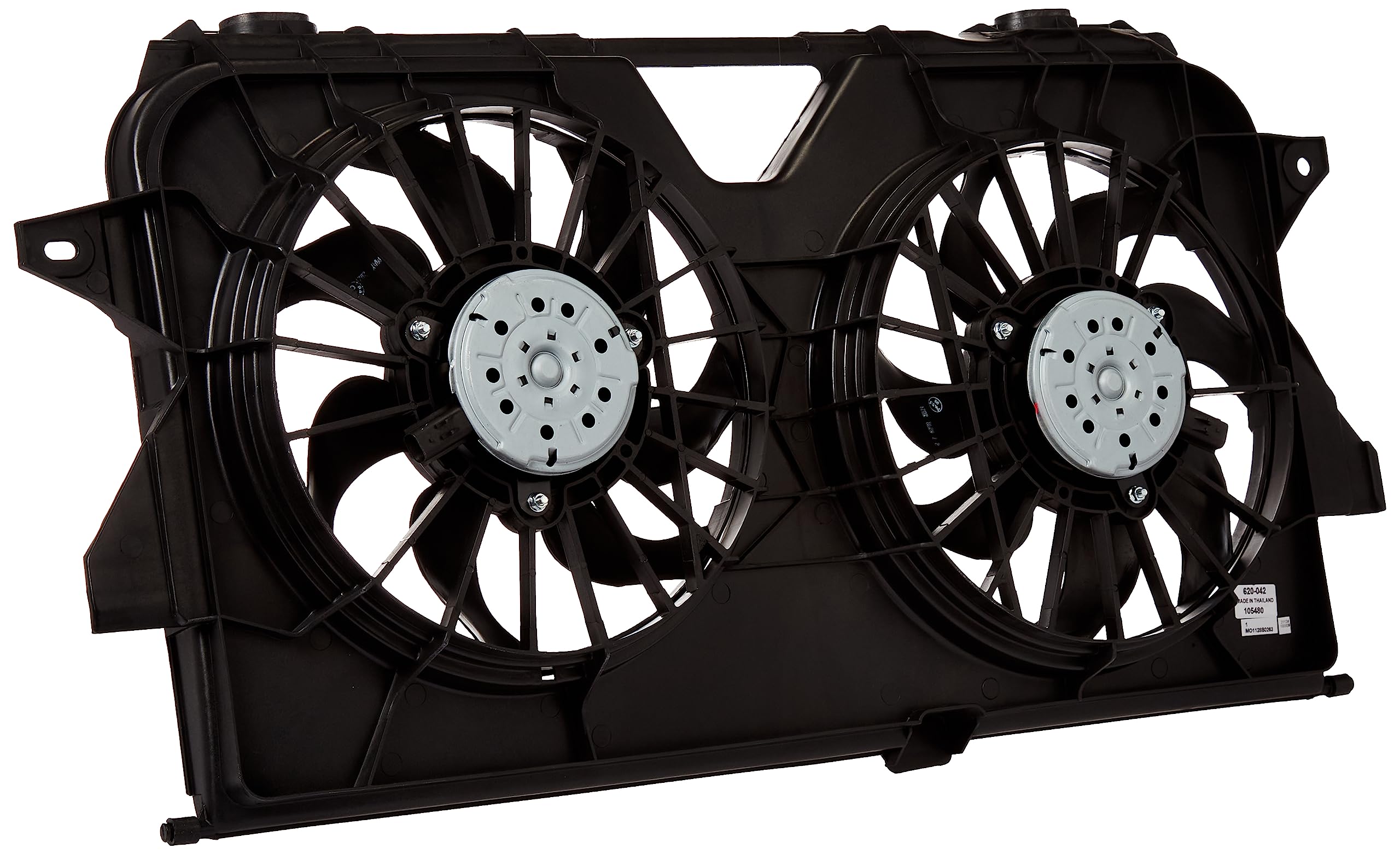Dorman 620-042 Engine Cooling Fan Assembly Compatible with Chrysler Dodge Jeep - Replacement for Overheating Issues - Perfect for DIY Auto Repair & Maintenance
