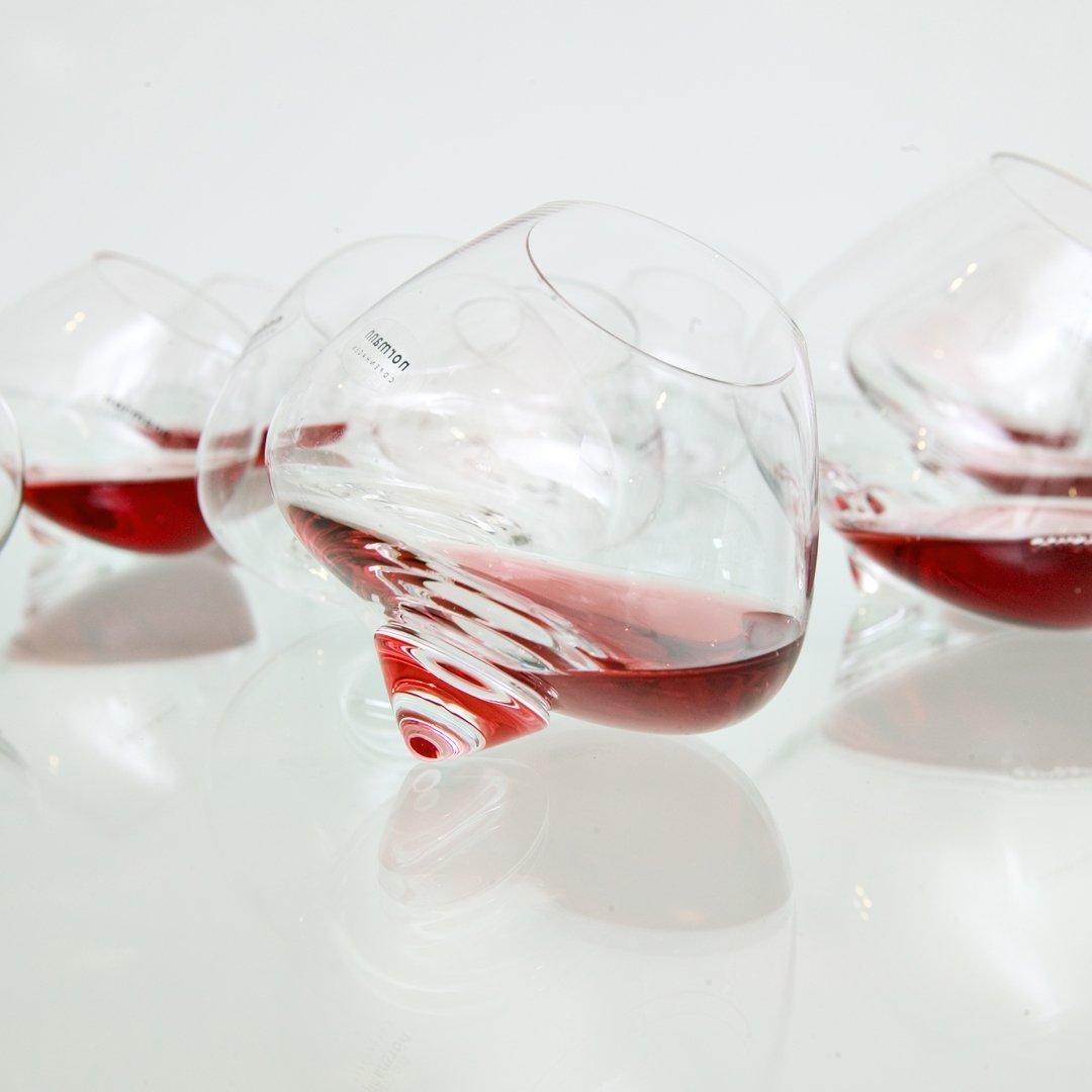 Premium Cognac Glasses Set of 2 - 4-Pack Luxury Snifters for Brandy, Whiskey & Bourbon - Elegant Glassware for After-Dinner Drinks, Gifts & Home Bar Decor