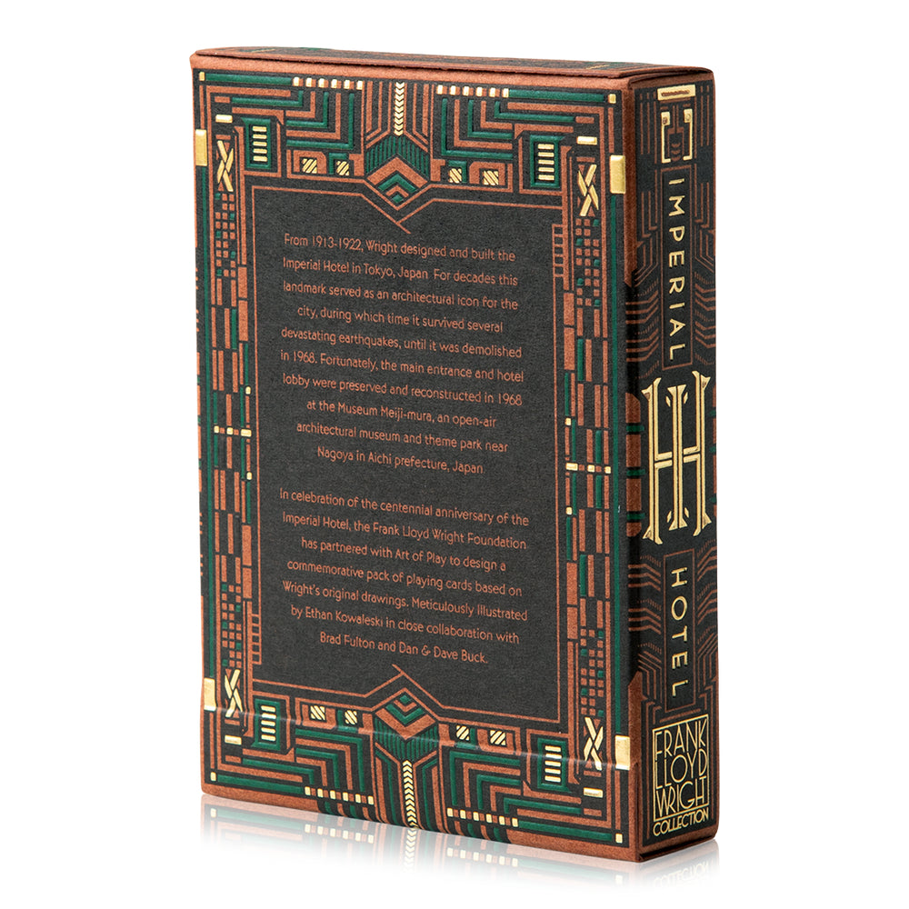 Imperial Hotel Playing Cards - Premium Quality Poker Cards for Magic Tricks, Card Games & Collectibles - Perfect for Casino Nights, Poker Parties & Gifts