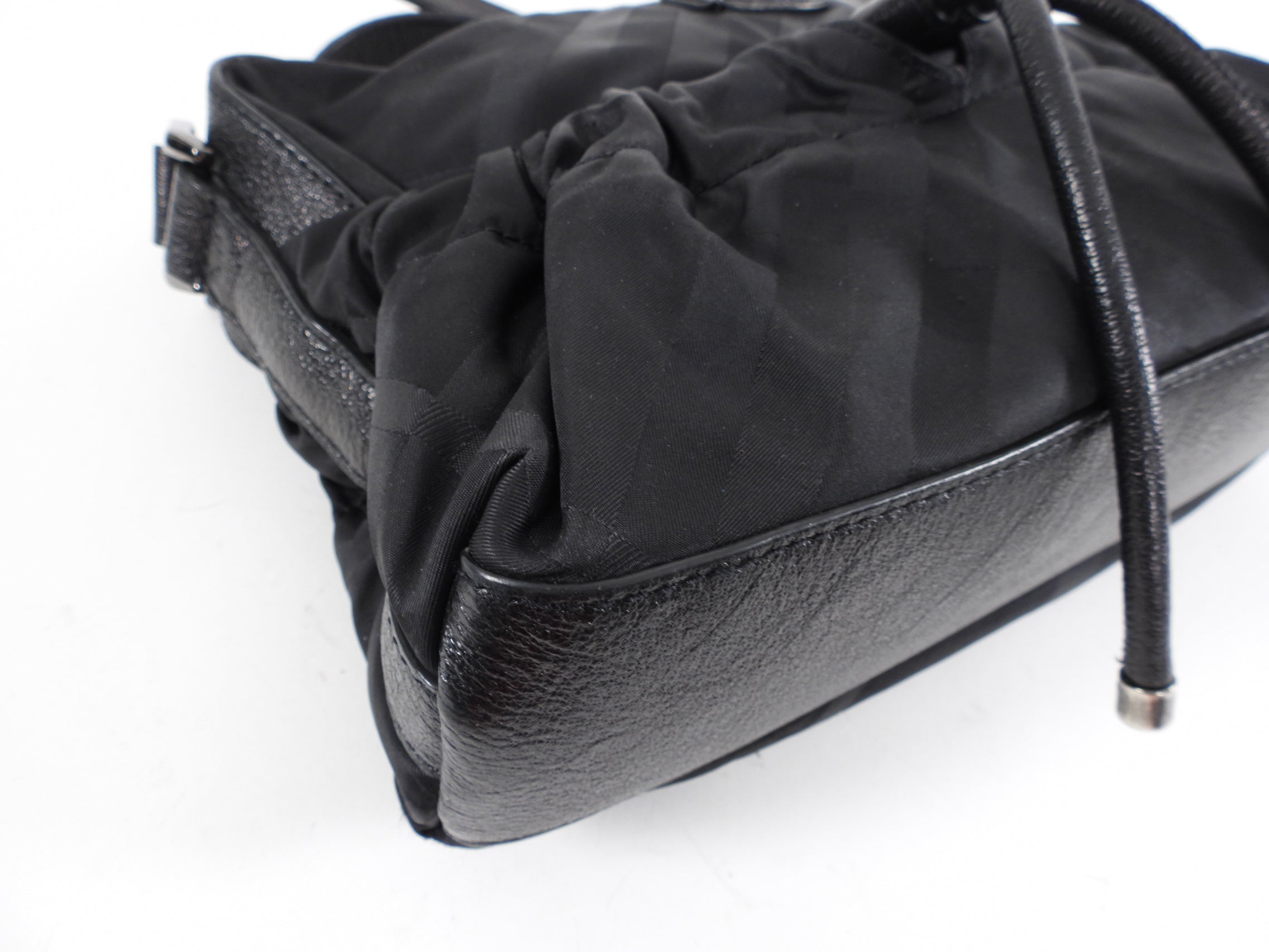 Burberry Black Nylon and Leather Crossbody Bag for Women | Luxury Designer Handbag | Perfect for Work, Travel & Everyday Use
