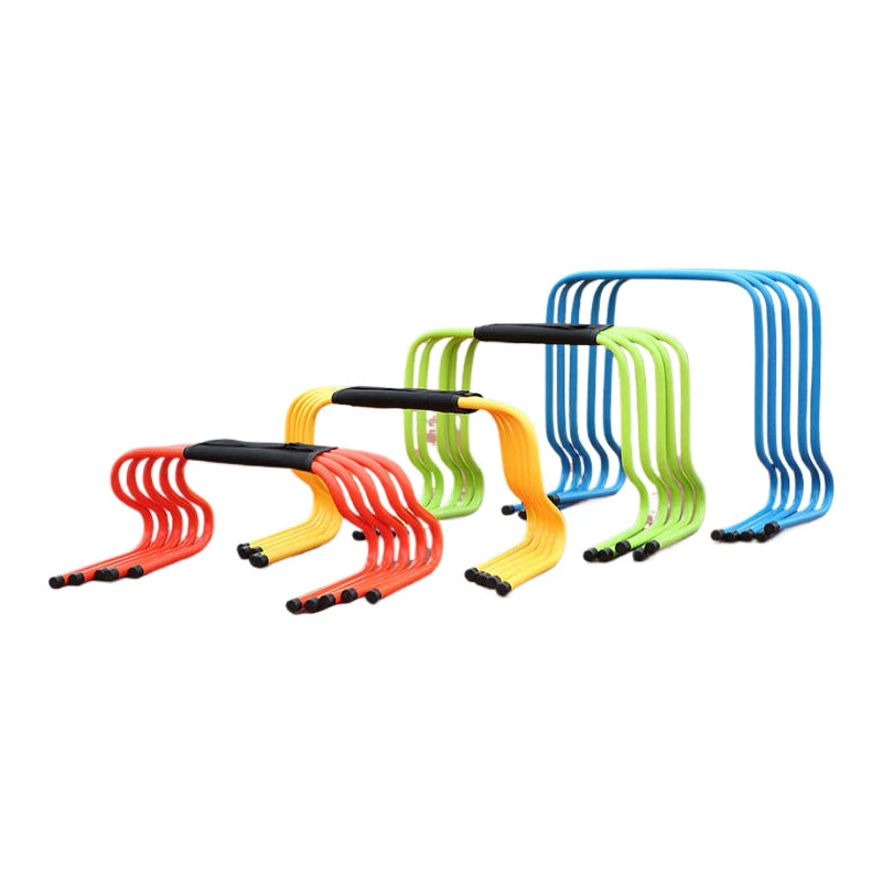 Agility Training Equipment Set - Soccer Hurdles, Football Storage Carrier & Cloth Wrapper for Sports Practice | Perfect for Football Drills, Soccer Training & Field Exercises