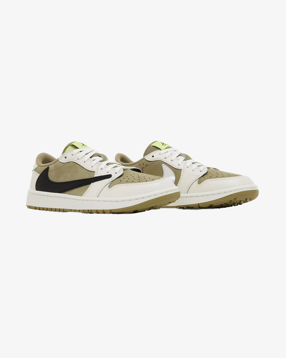 Nike x Travis Scott Air Jordan 1 Low Golf Shoes - Retro Sneakers for Men & Women - Perfect for Golf, Streetwear & Casual Fashion