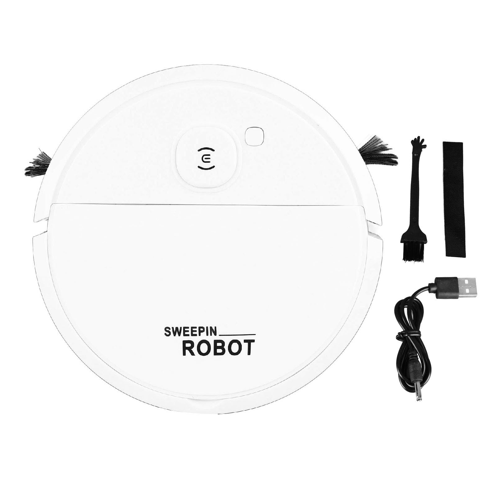 Robot Vacuum Cleaner with Powerful Suction - Automatic Smart Vacuum for Pet Hair, Hard Floors & Daily Home Cleaning | Ideal for Living Rooms, Bedrooms & Pet-Friendly Households