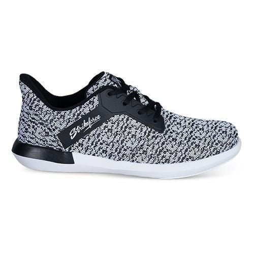 KR Strikeforce Women's Lux White/Black Bowling Shoes - Comfortable & Stylish for League Play & Casual Bowling