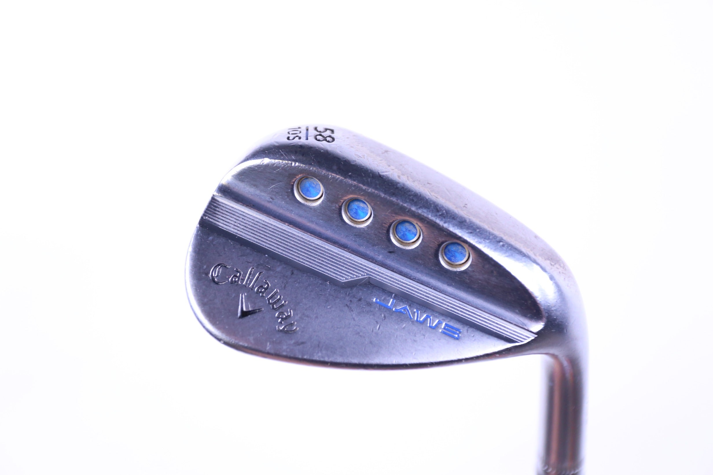 Used Callaway MD5 JAWS Chrome Lob Wedge Golf Club - Right Handed 58° Stiff Flex for Precision Short Game & Bunker Shots