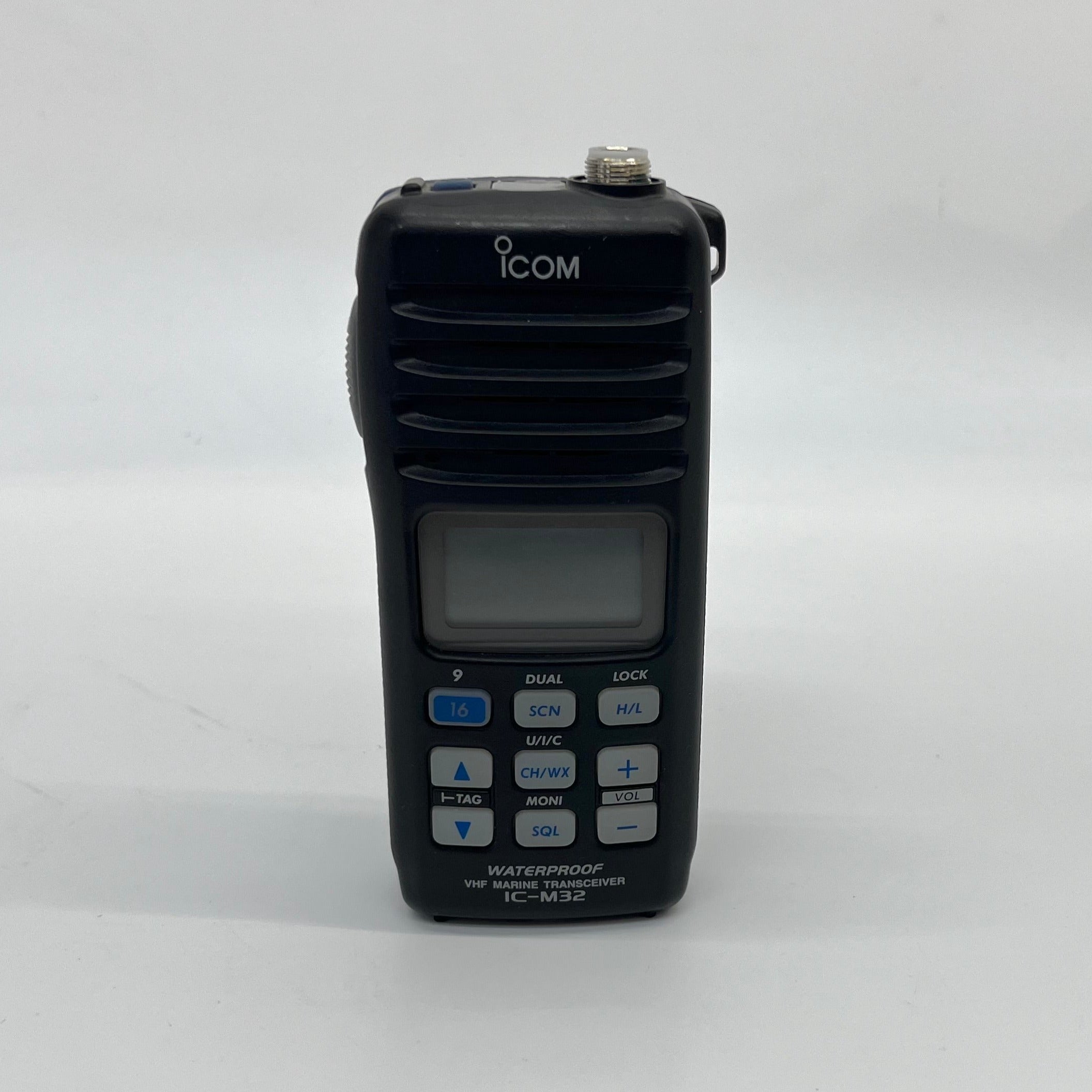 Icom IC-M32 Waterproof Marine VHF Radio - Handheld Portable Two-Way Communication for Boating, Sailing & Emergency Use