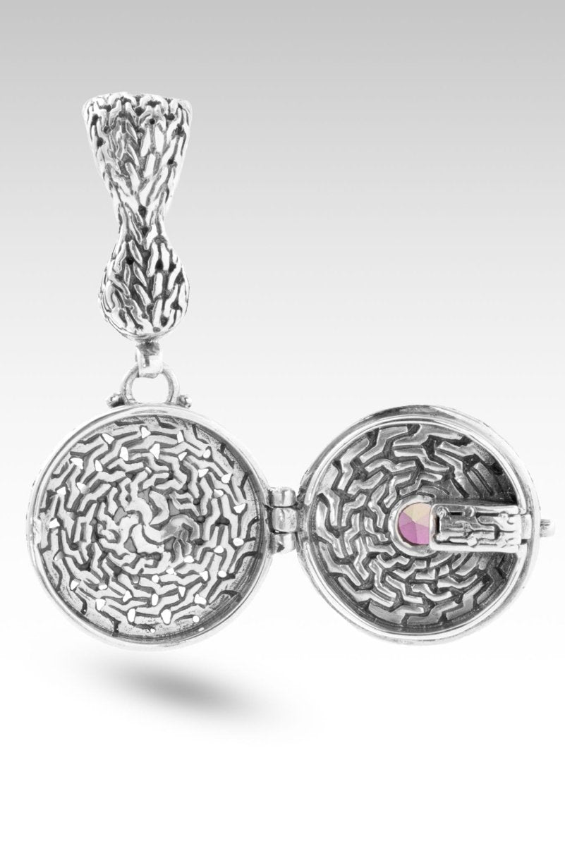 Heavenly Grace Pendant™ - Ultra Berry™ Mystic Quartz Necklace for Women | Elegant Spiritual Jewelry Gift for Meditation, Yoga & Special Occasions